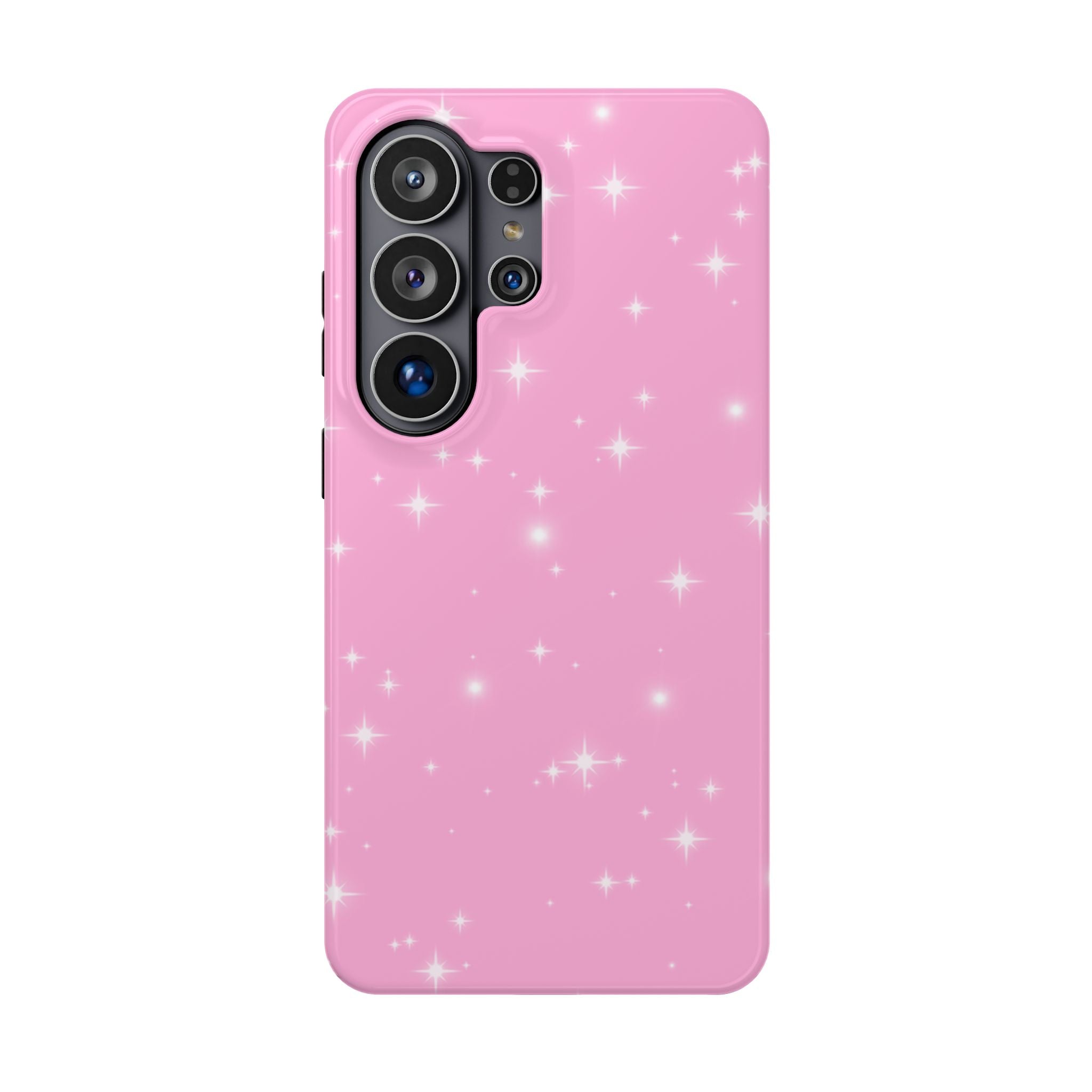 Sparkling Pink Impact-Resistant MagSafe Phone Case