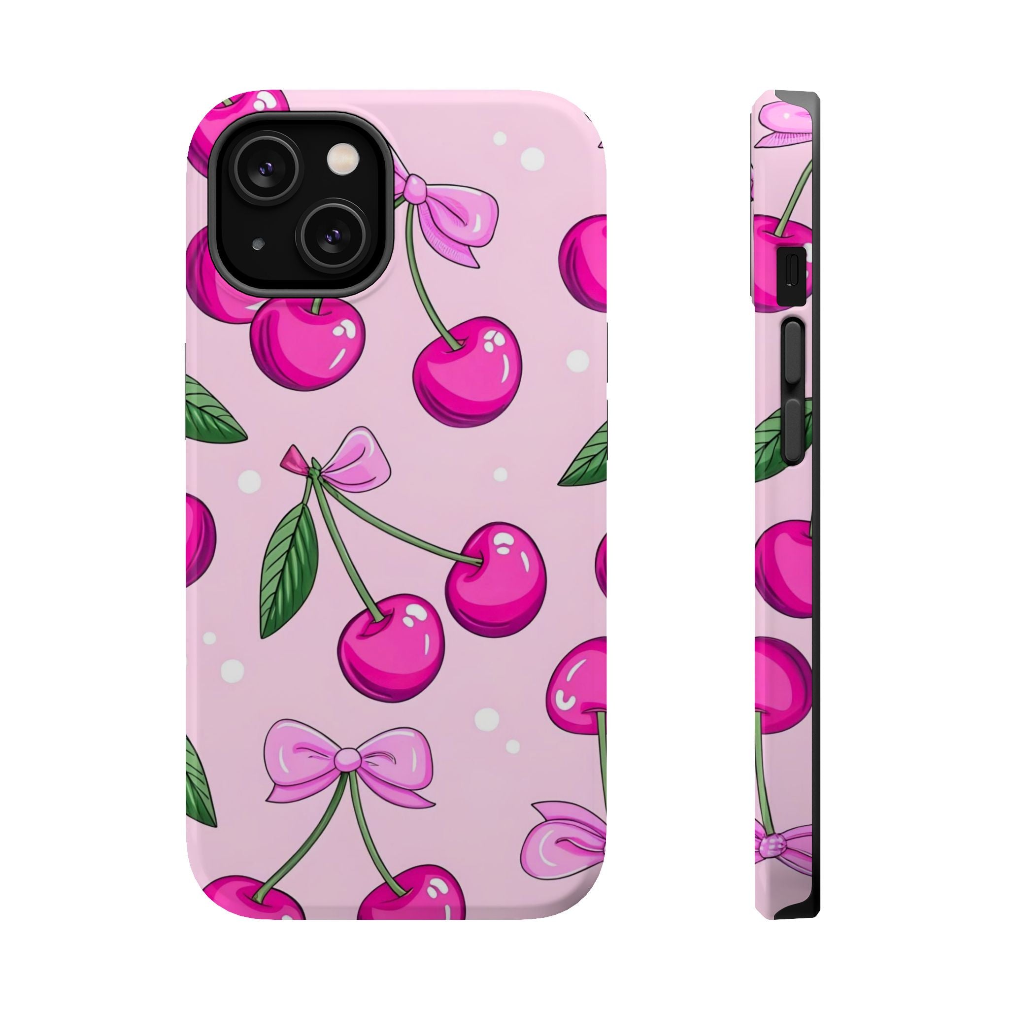 Cherry Cutie Impact-Resistant MagSafe Phone Case