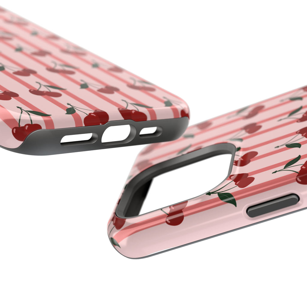 Cherry Kiss MagSafe Impact-Resistant Case