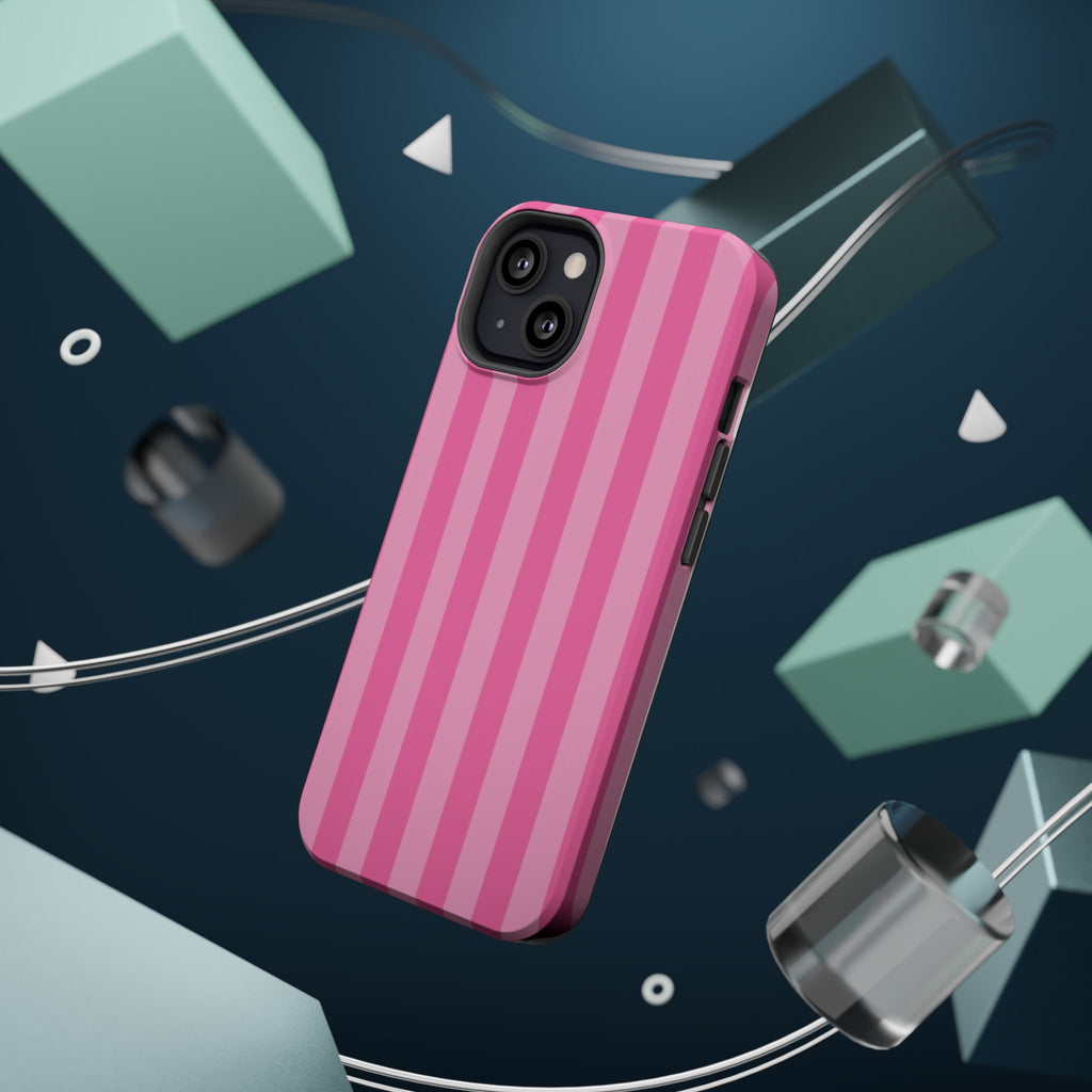 Pretty In Stripes Impact-Resistant MagSafe Phone Case