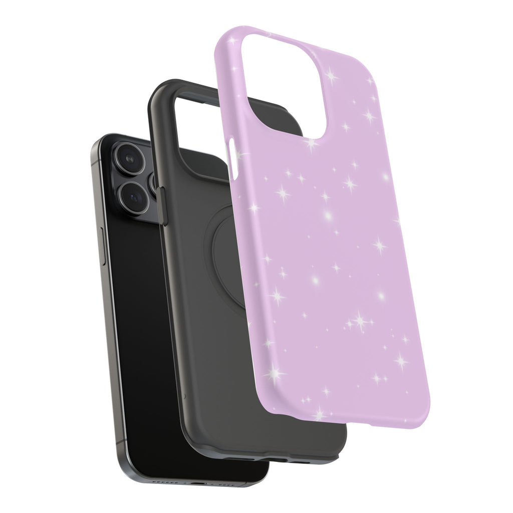 Sparkling Lilac Impact MagSafe Phone Case