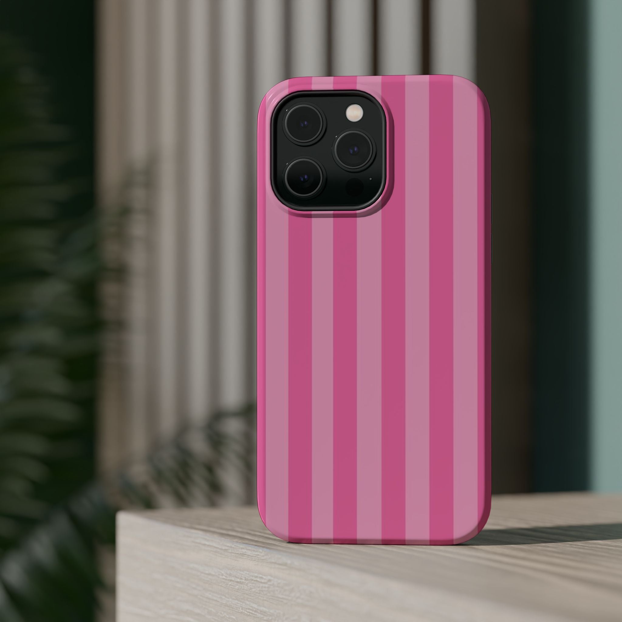 Pretty In Stripes Impact-Resistant MagSafe Phone Case