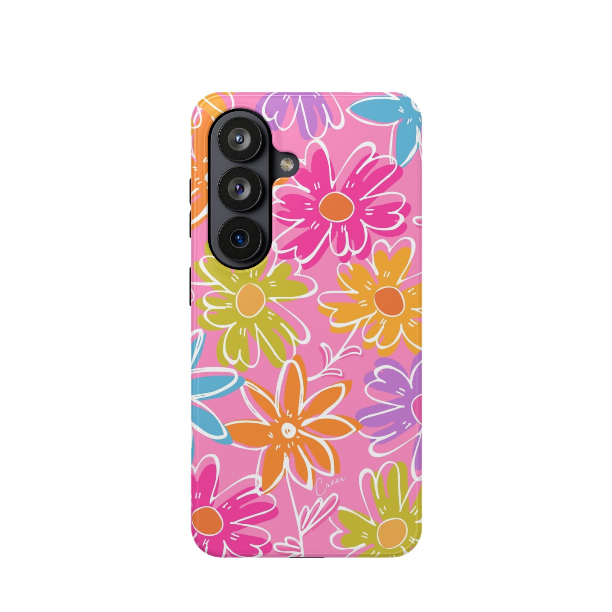 Flower Fiesta Impact-Resistant MagSafePhone Case