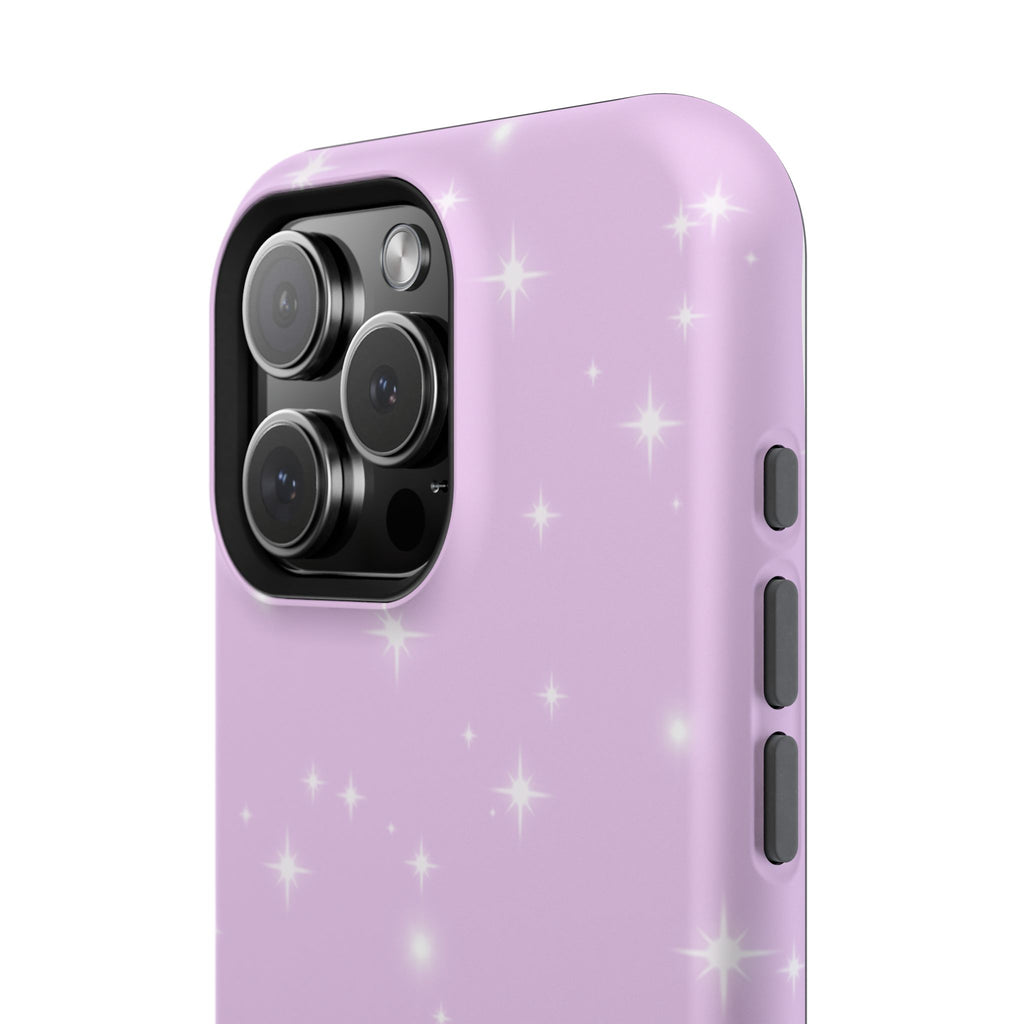 Sparkling Lilac Impact MagSafe Phone Case