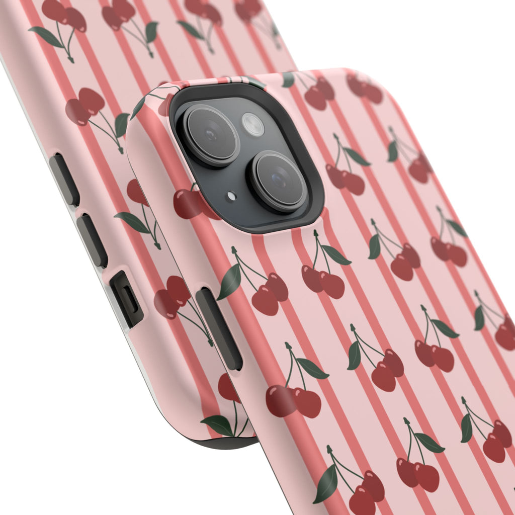 Cherry Kiss MagSafe Impact-Resistant Case