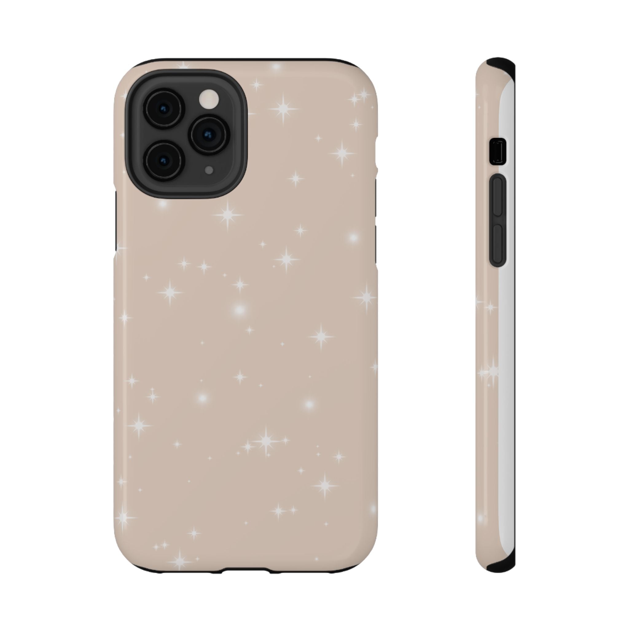 Sparkling Beige Impact-Resistant MagSafe Phone Case