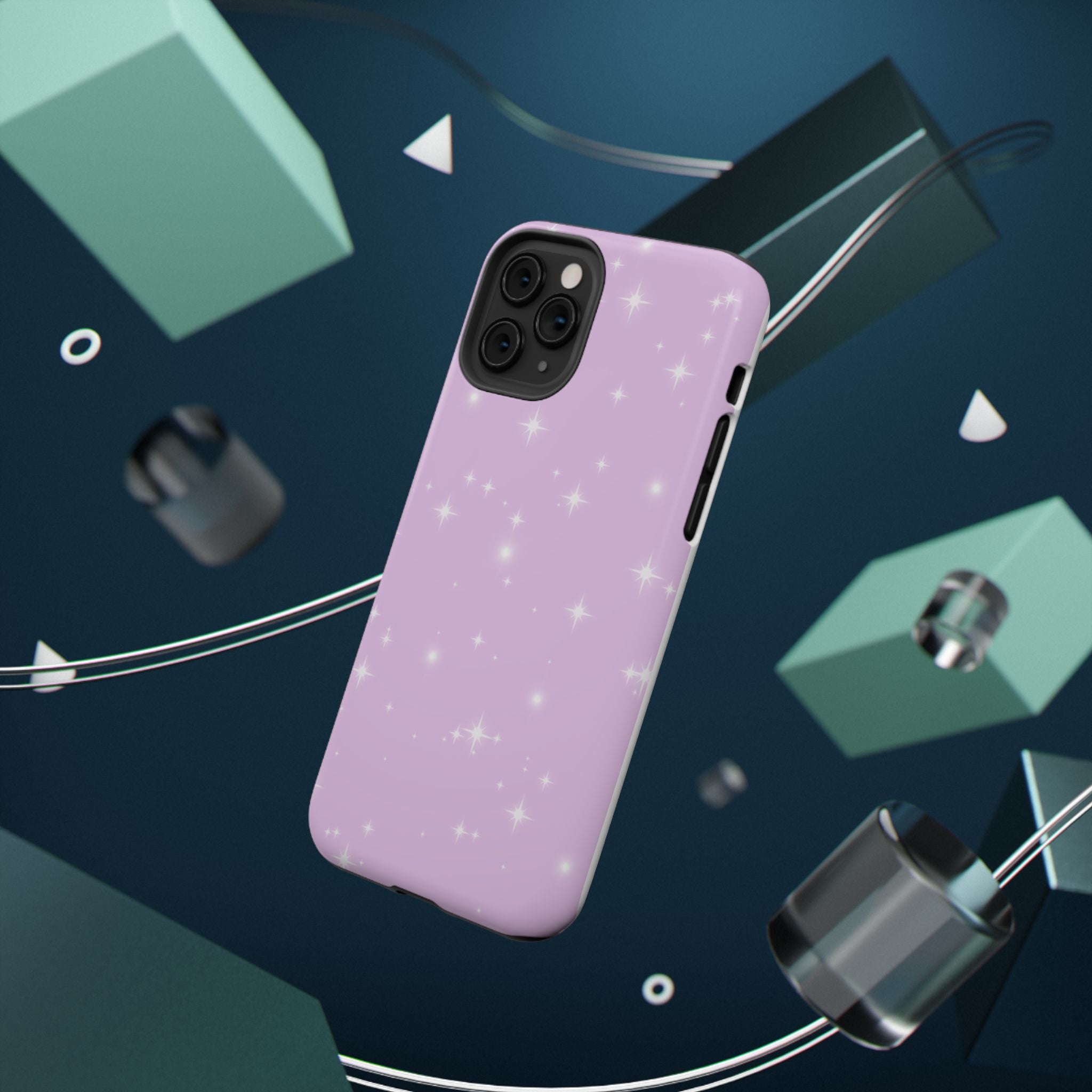 Sparkling Lilac Impact MagSafe Phone Case