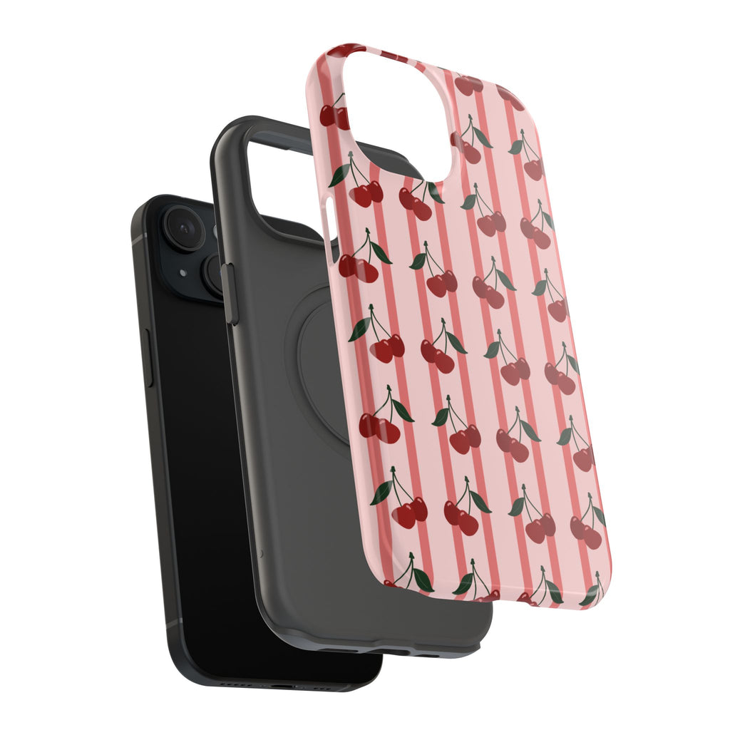 Cherry Kiss MagSafe Impact-Resistant Case