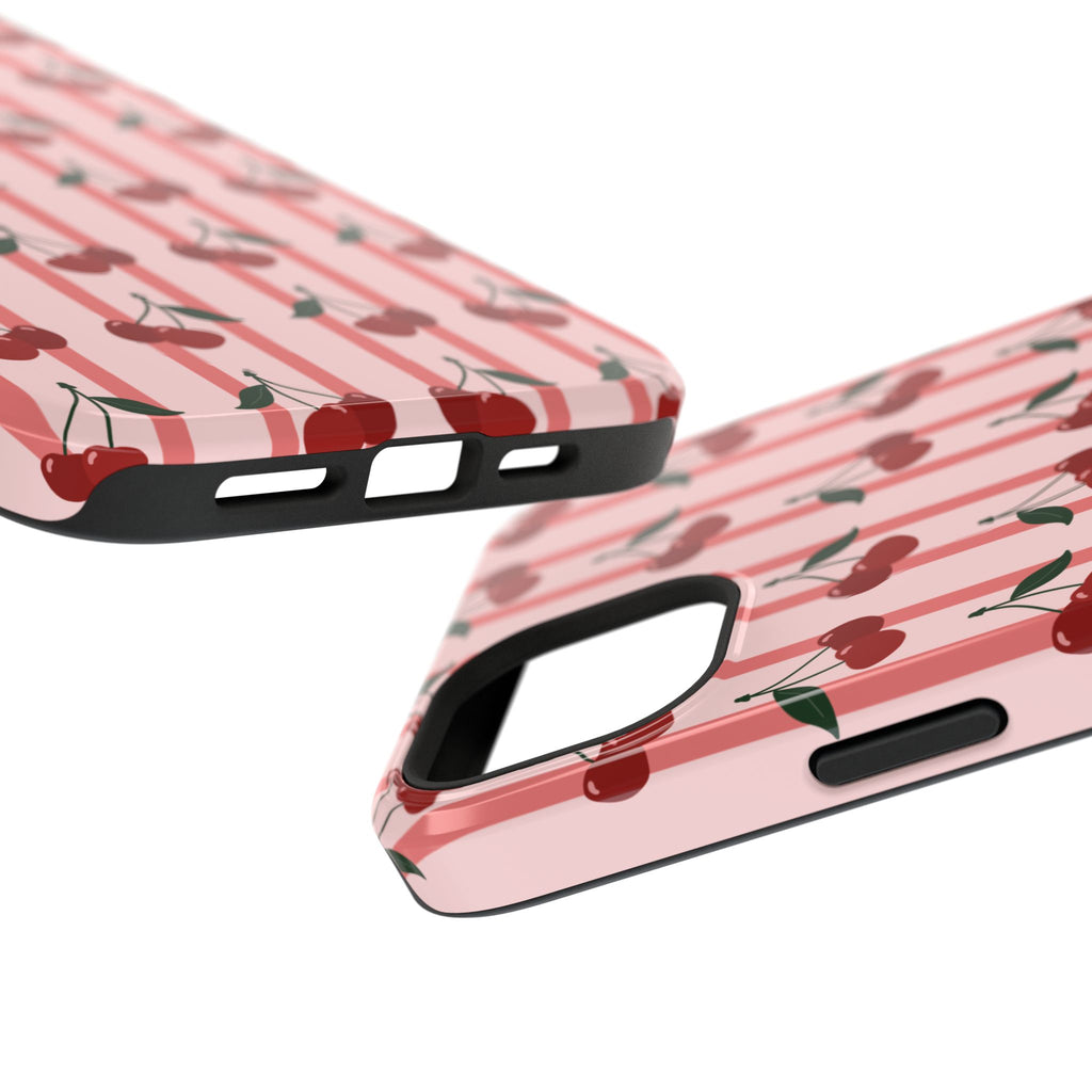 Cherry Kiss MagSafe Impact-Resistant Case