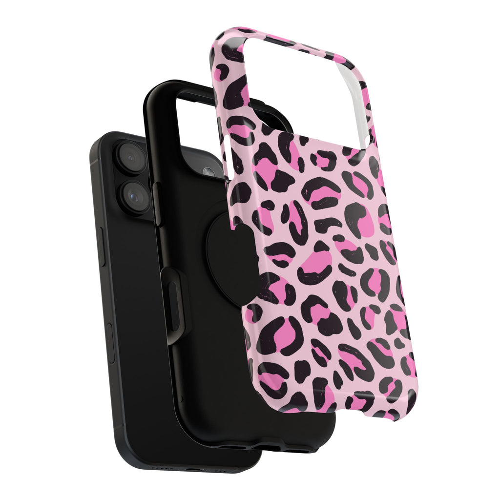 Pink Safari Impact-Resistant MagSafe Phone Case
