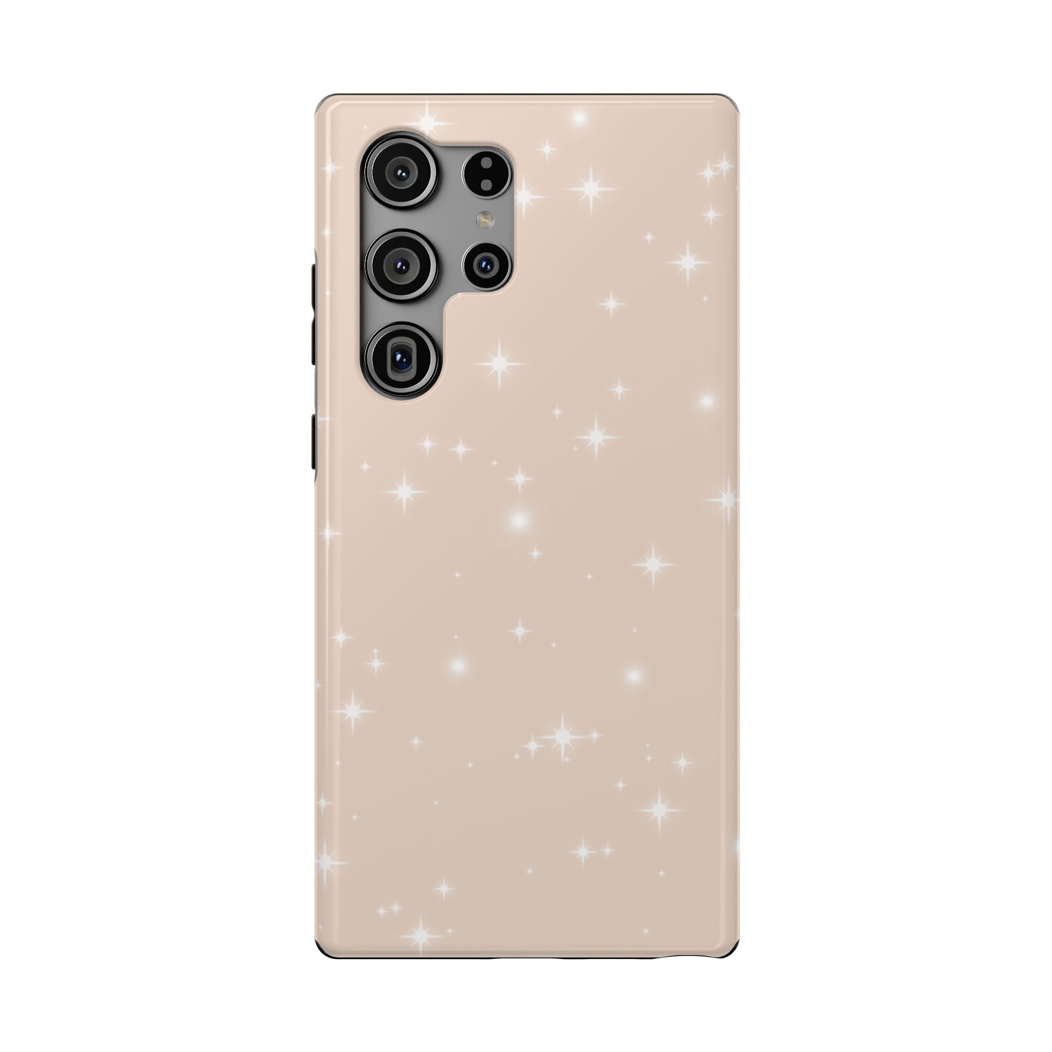 Sparkling Beige Impact-Resistant MagSafe Phone Case