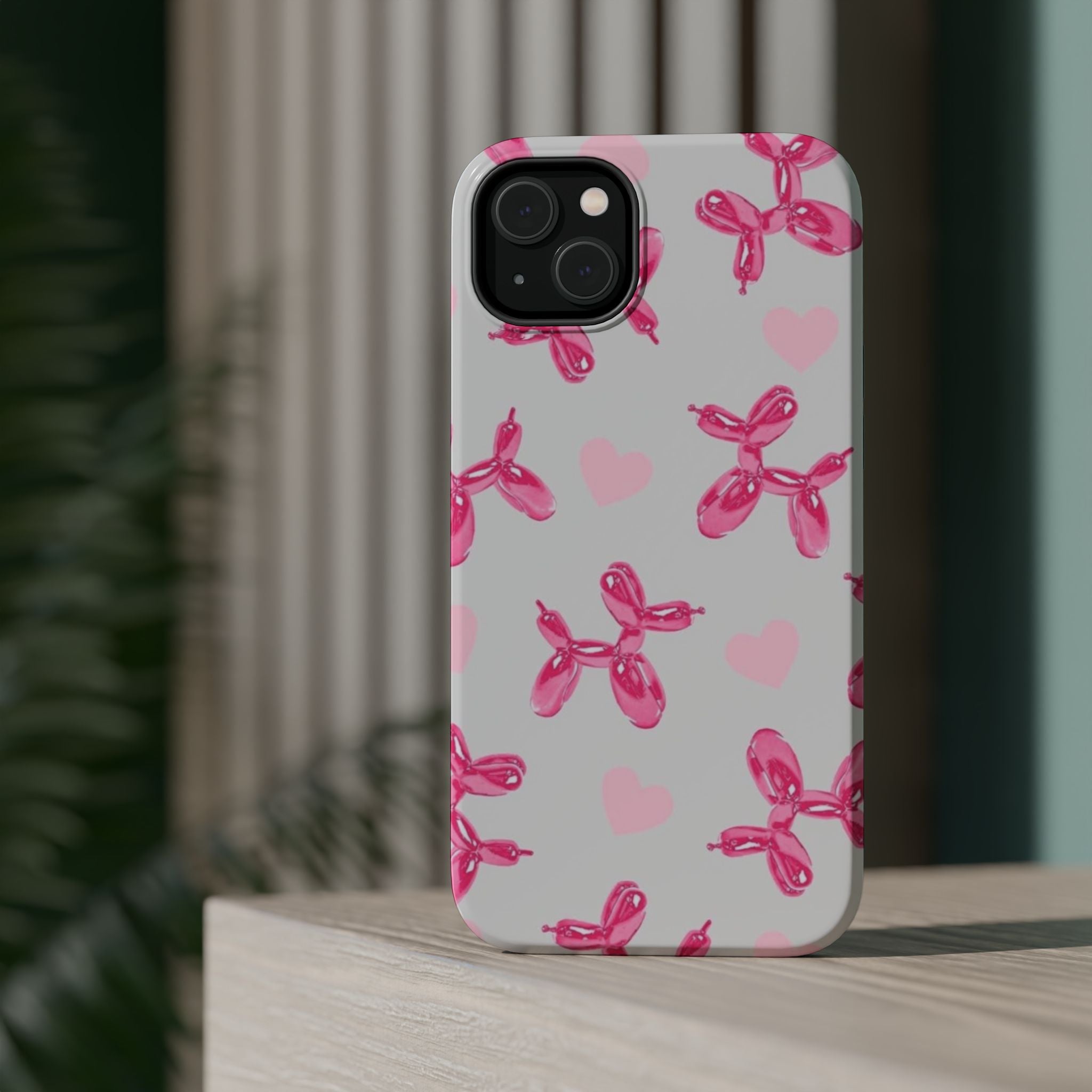 Balloon Charm Impact-Resistant MagSafe phone case