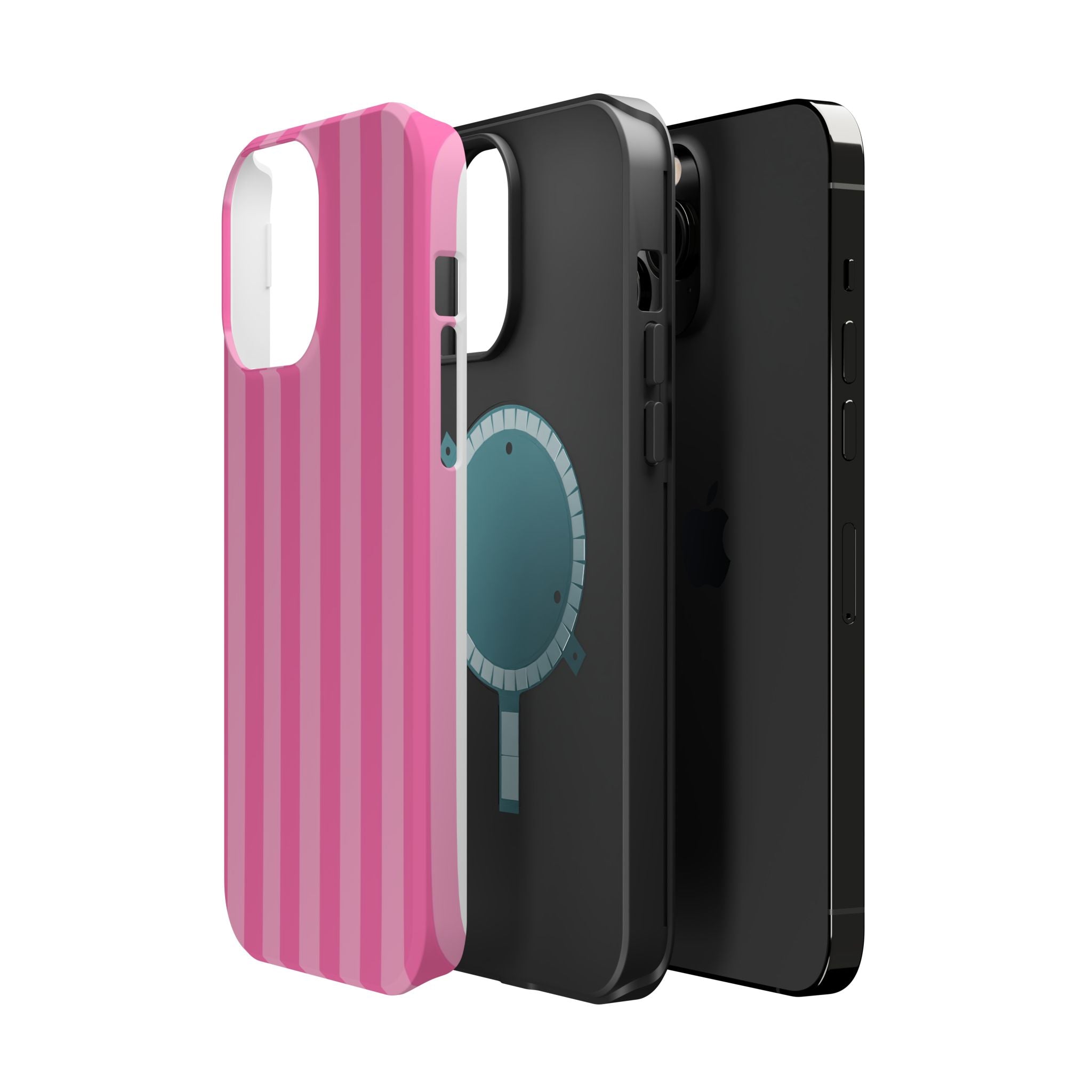 Pretty In Stripes Impact-Resistant MagSafe Phone Case