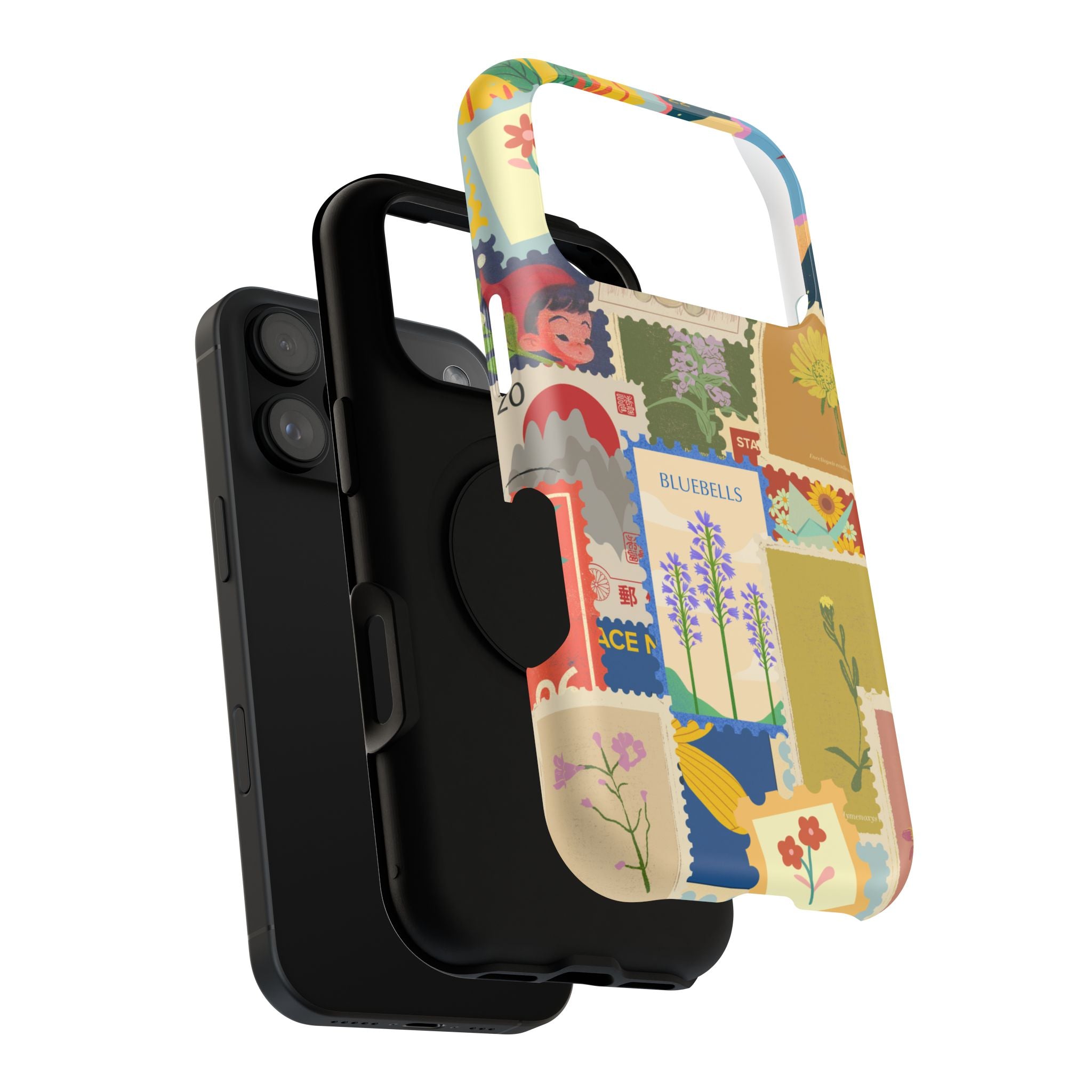 Botanical Journey Impact-Resistant MagSafe Phone Case