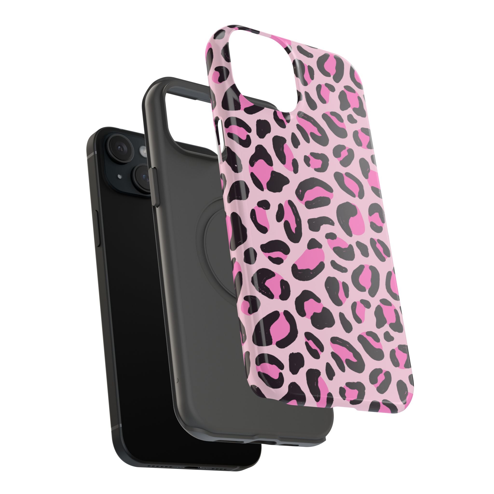 Pink Safari Impact-Resistant MagSafe Phone Case