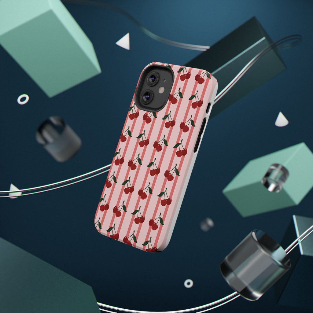 Cherry Kiss MagSafe Impact-Resistant Case