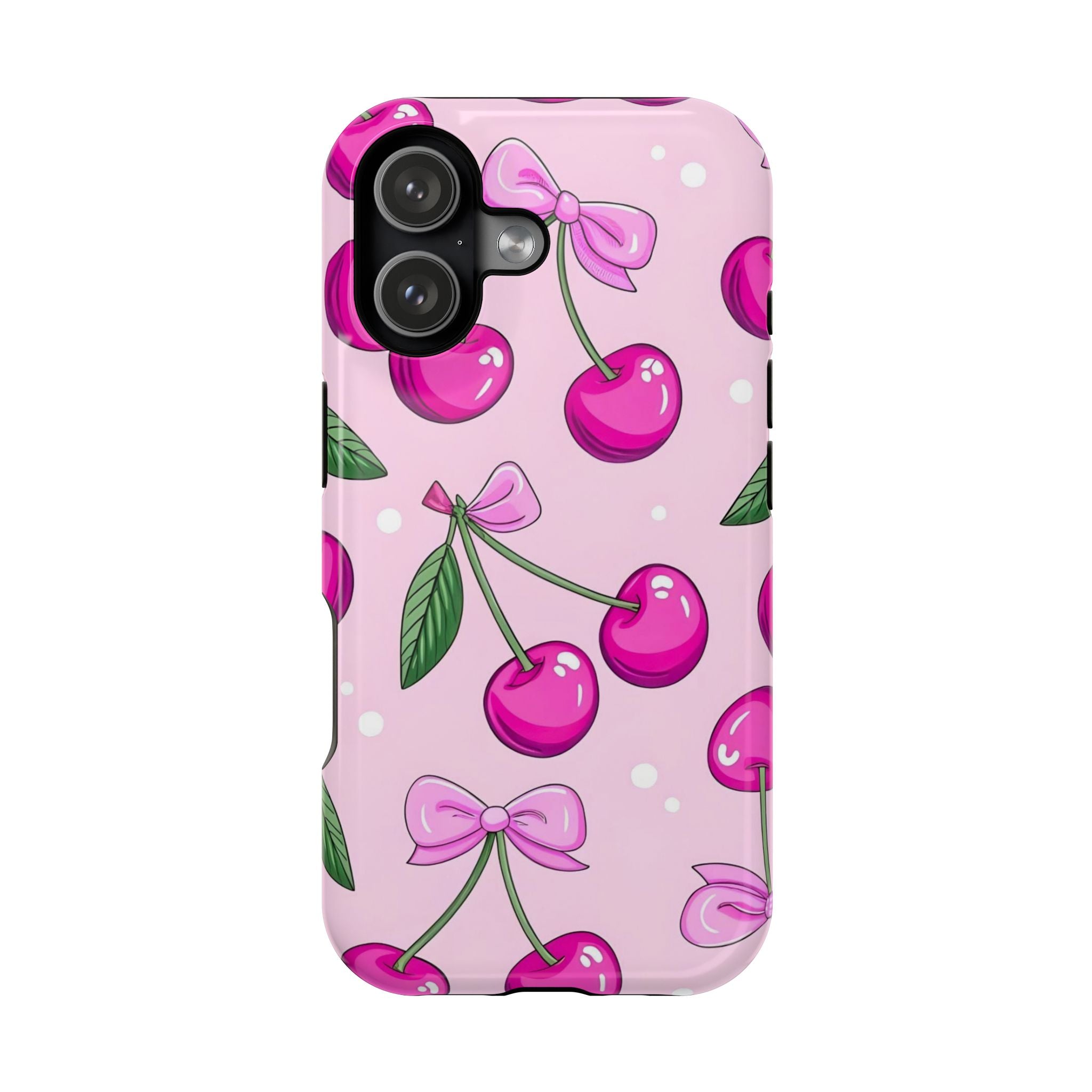 Cherry Cutie Impact-Resistant MagSafe Phone Case