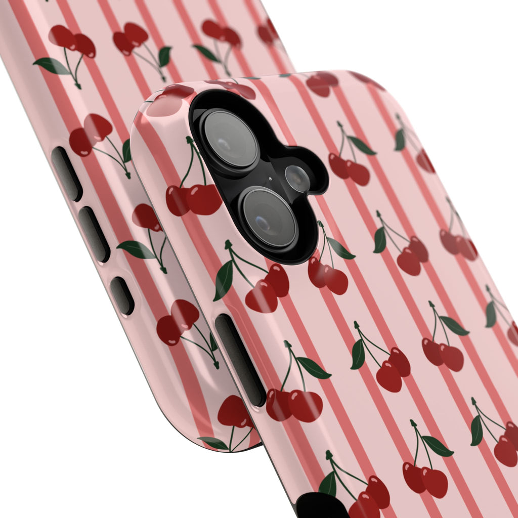 Cherry Kiss MagSafe Impact-Resistant Case