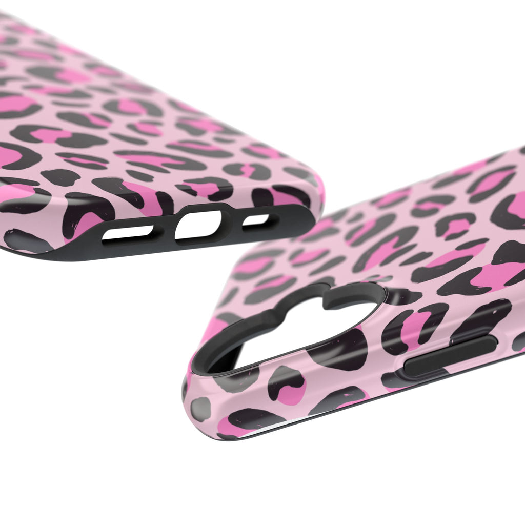 Pink Safari Impact-Resistant MagSafe Phone Case