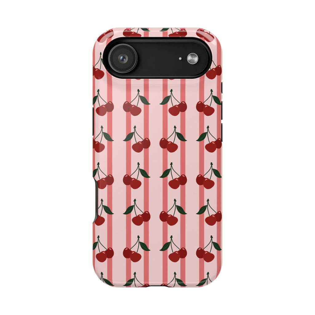 Cherry Kiss MagSafe Impact-Resistant Case