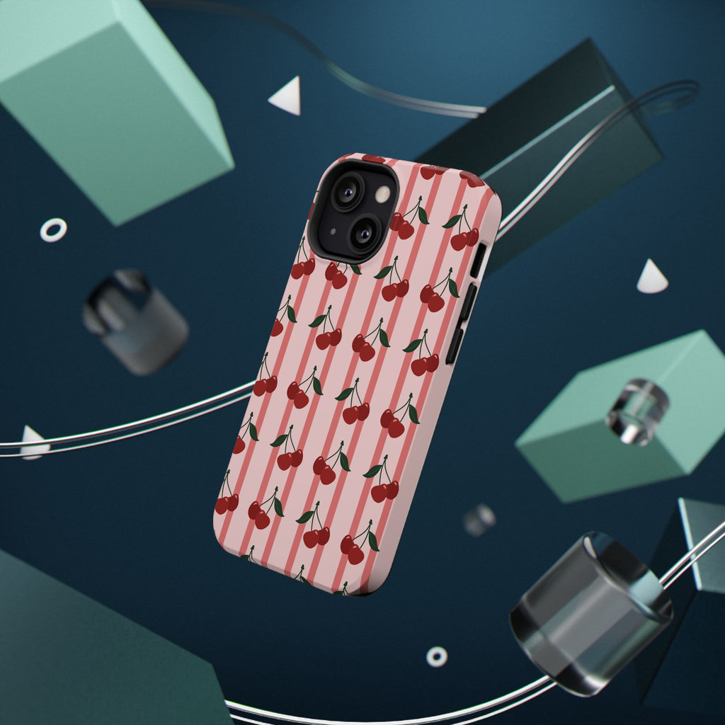 Cherry Kiss MagSafe Impact-Resistant Case