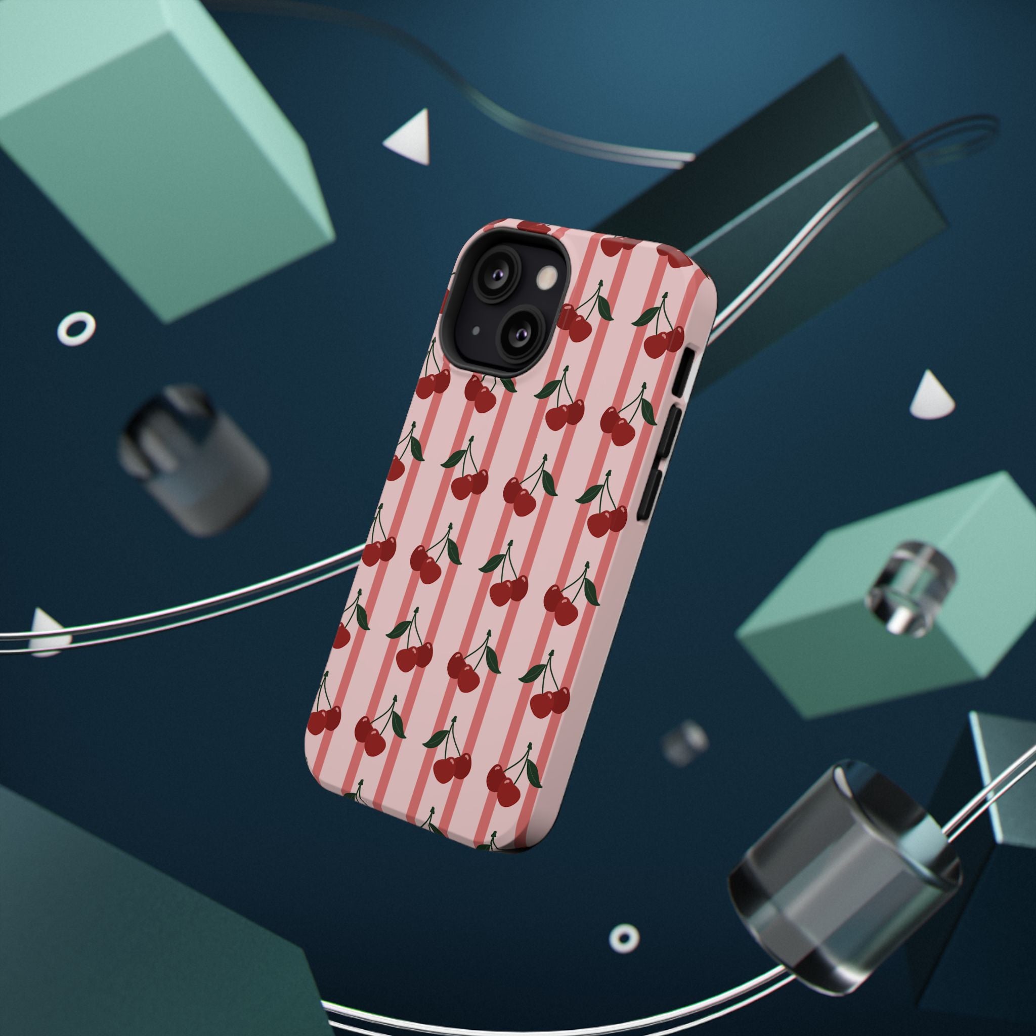 Cherry Kiss MagSafe Impact-Resistant Case
