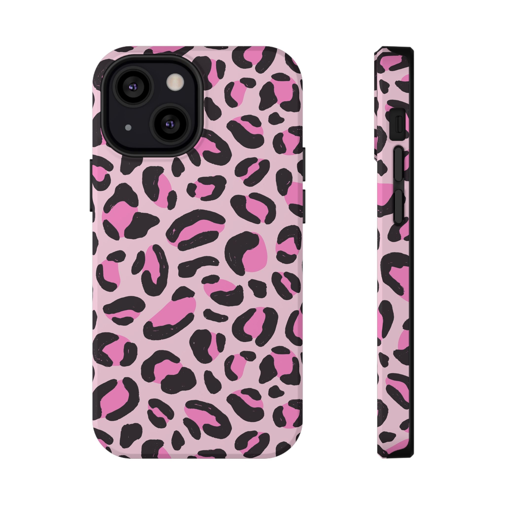 Pink Safari Impact-Resistant MagSafe Phone Case