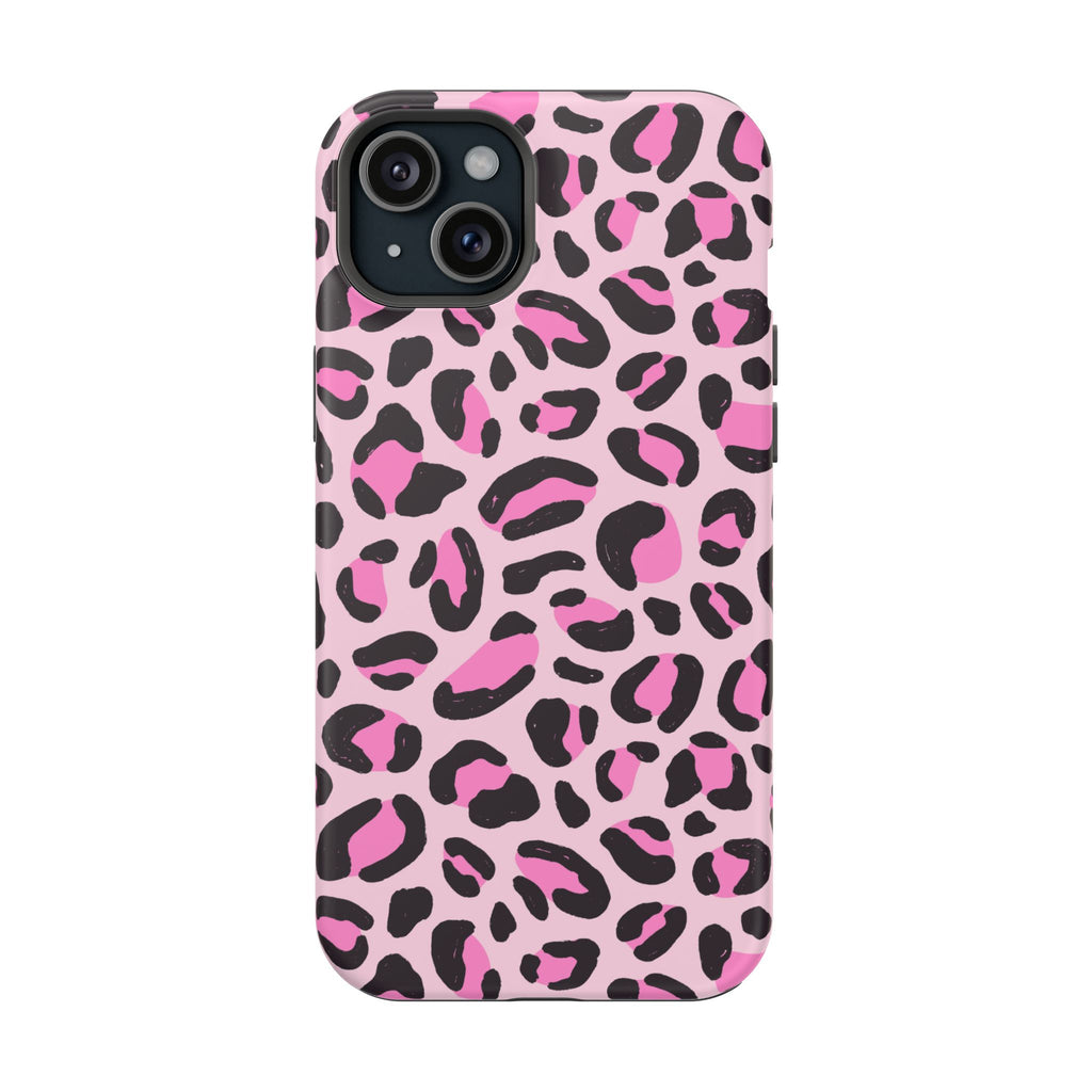 Pink Safari Impact-Resistant MagSafe Phone Case
