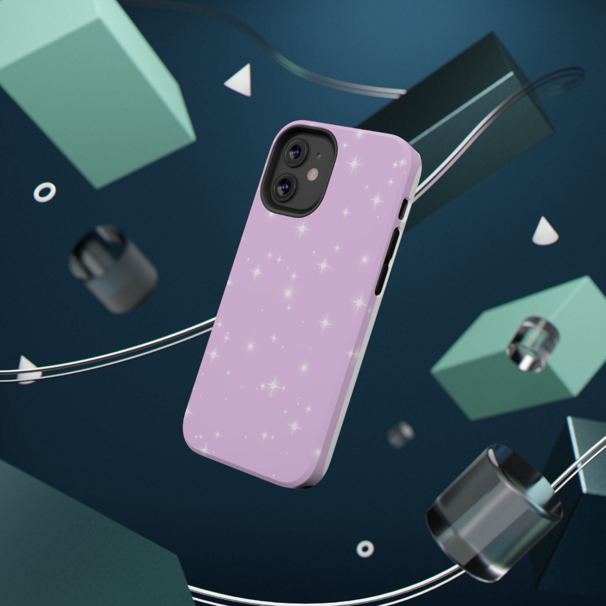 Sparkling Lilac Impact MagSafe Phone Case