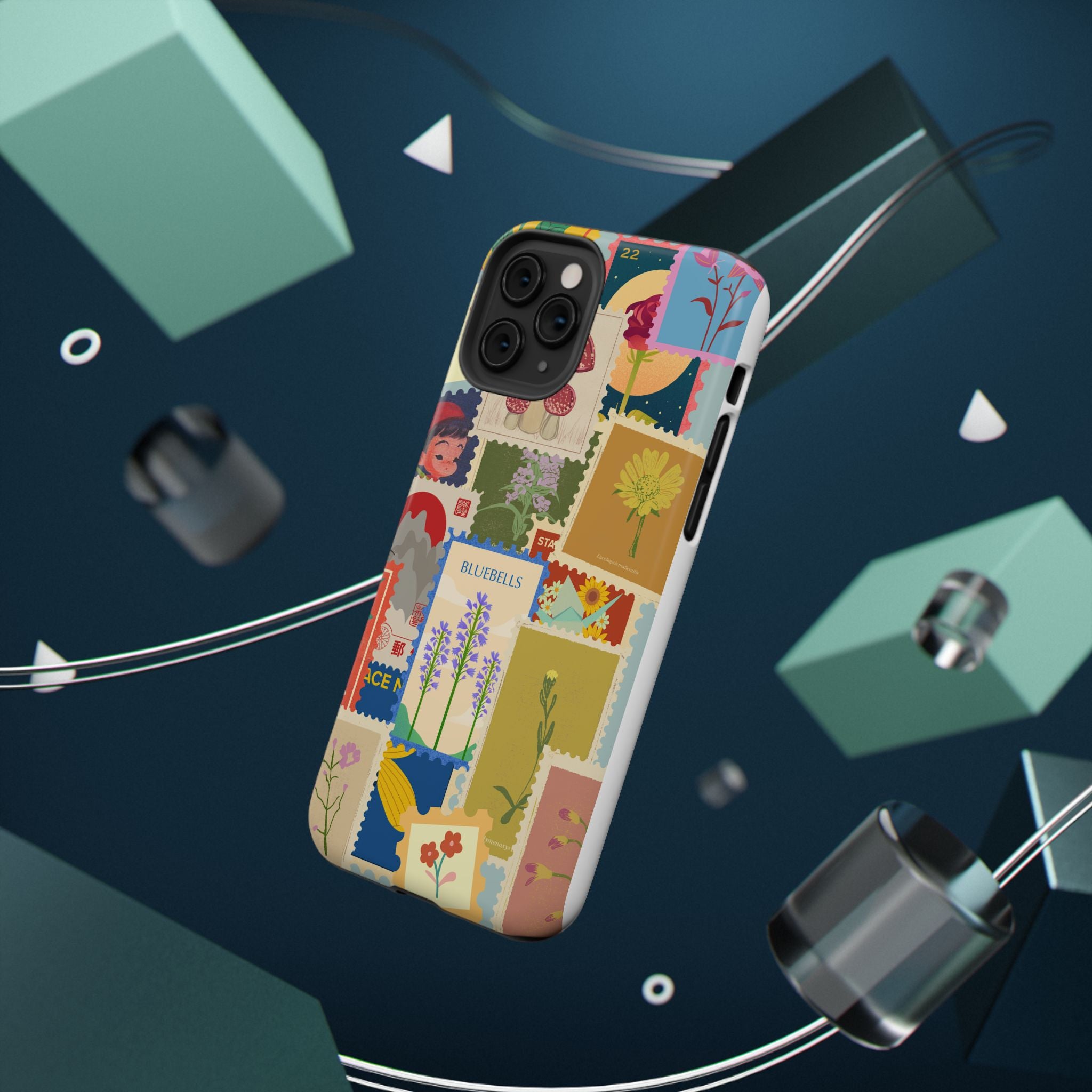 Botanical Journey Impact-Resistant MagSafe Phone Case