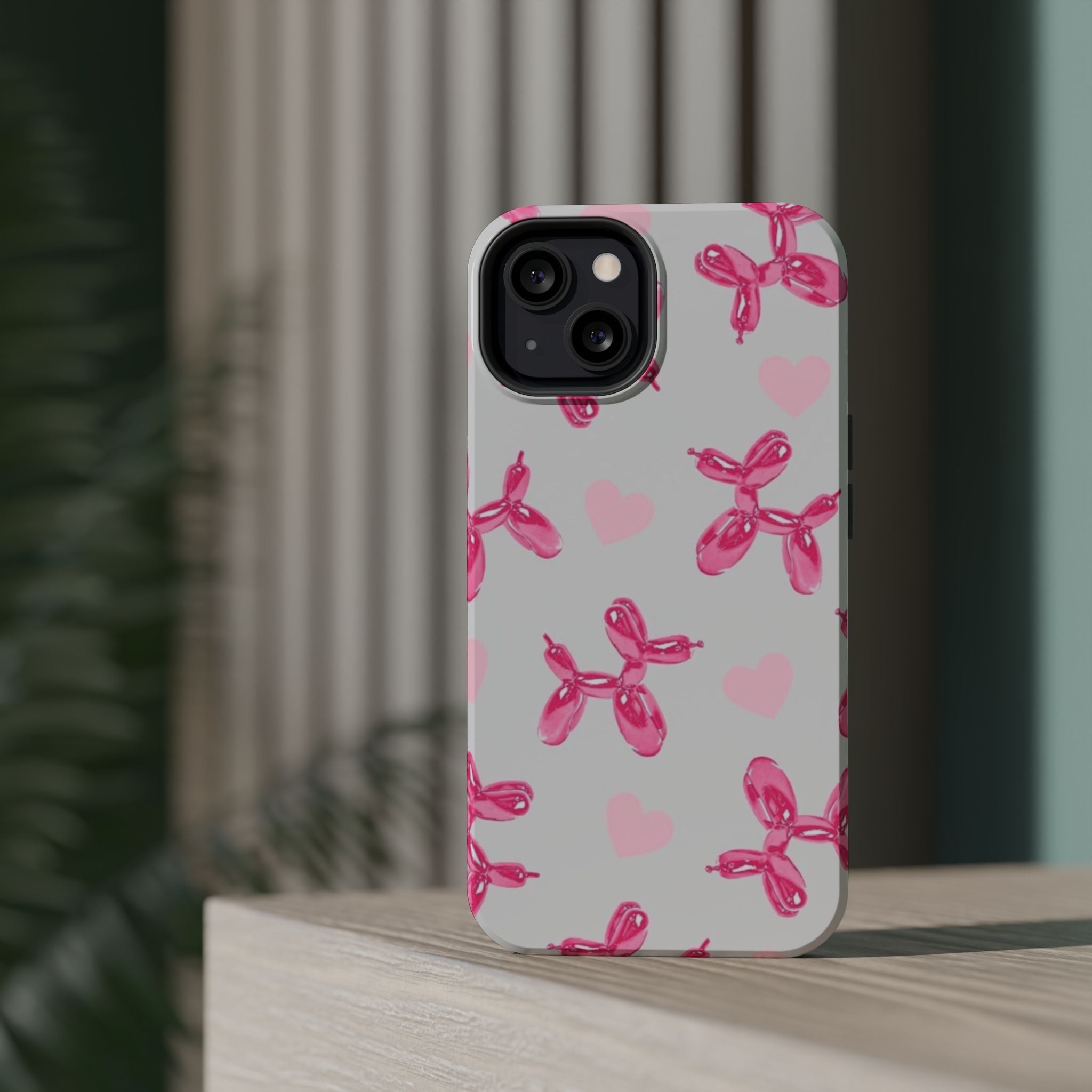 Balloon Charm Impact-Resistant MagSafe phone case