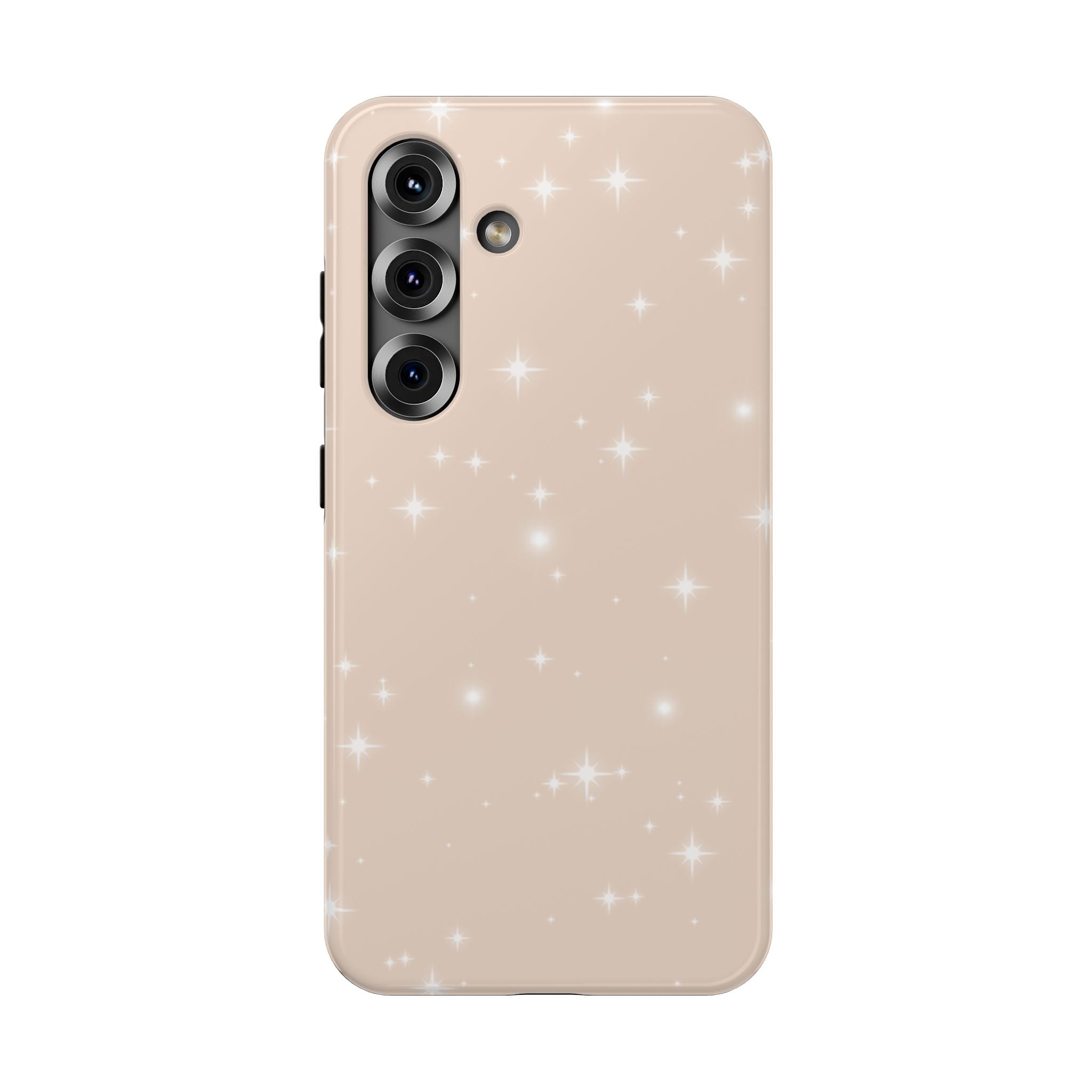 Sparkling Beige Impact-Resistant MagSafe Phone Case