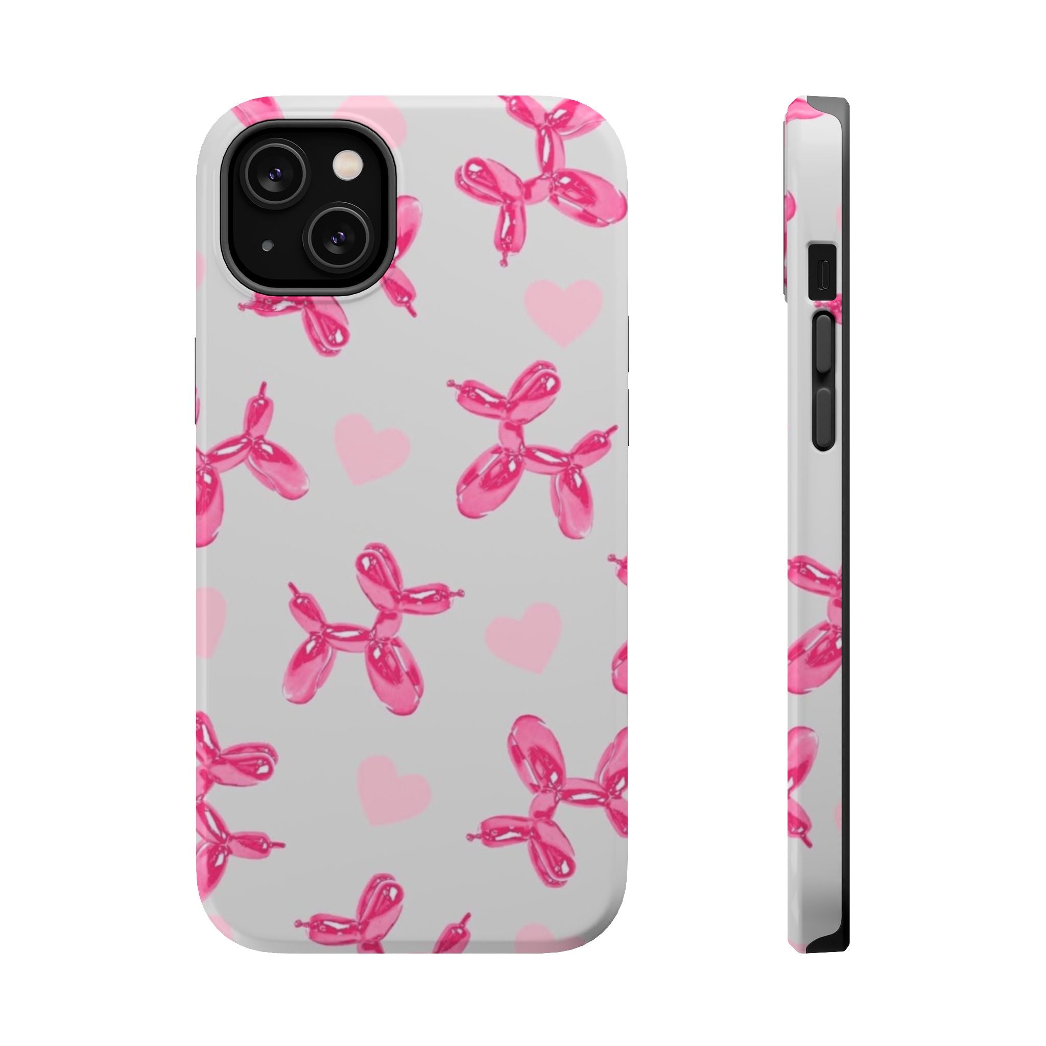 Balloon Charm Impact-Resistant MagSafe phone case