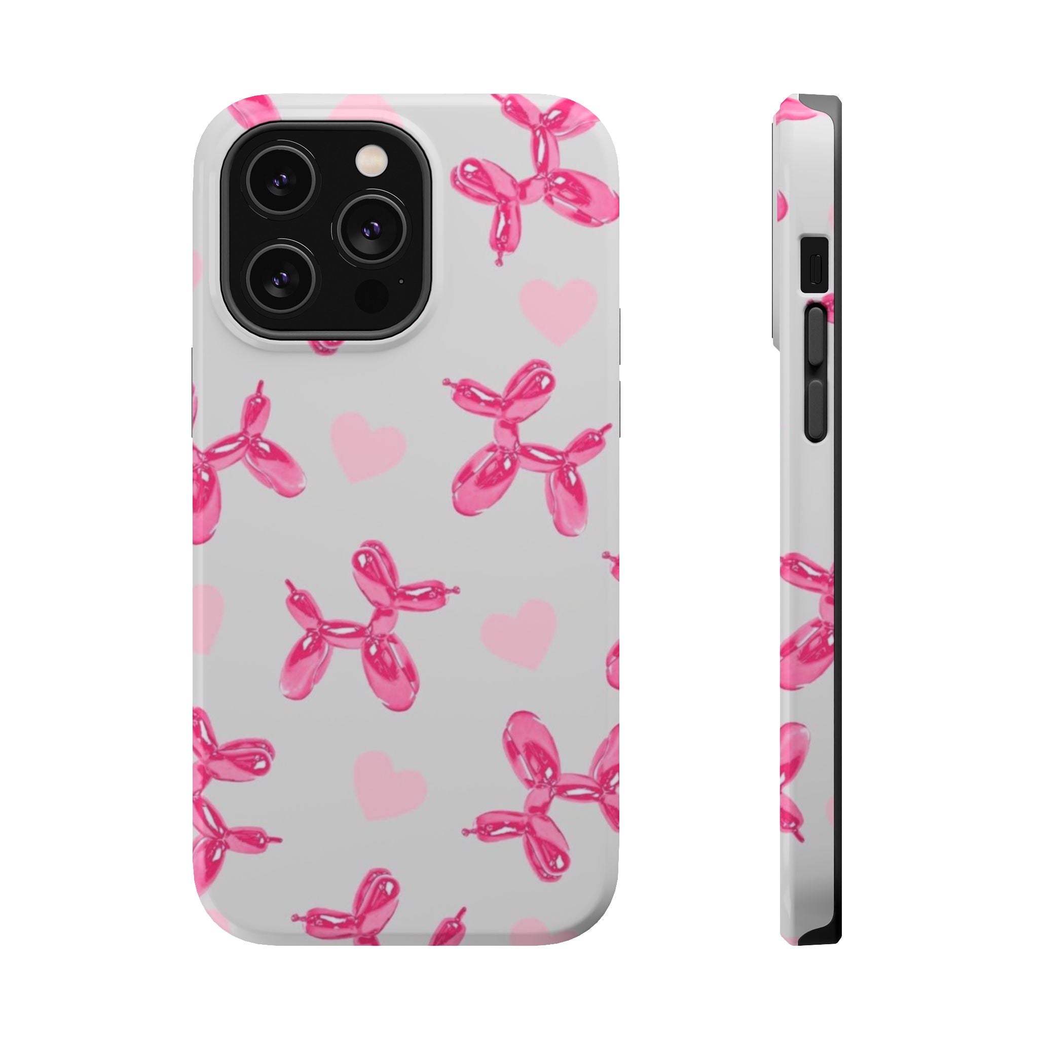 Balloon Charm Impact-Resistant MagSafe phone case