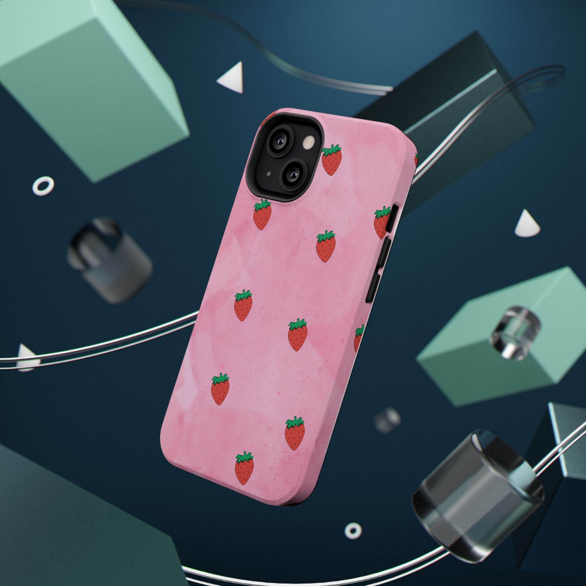 Strawberry Street MagSafe Impact-Resistant Phone Case