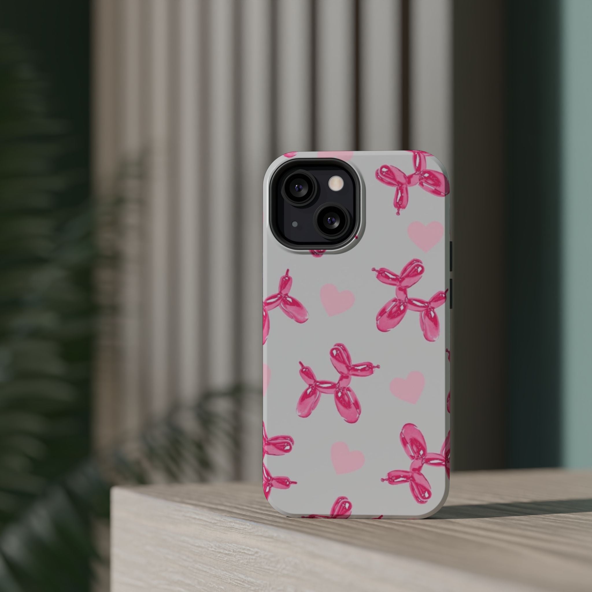 Balloon Charm Impact-Resistant MagSafe phone case