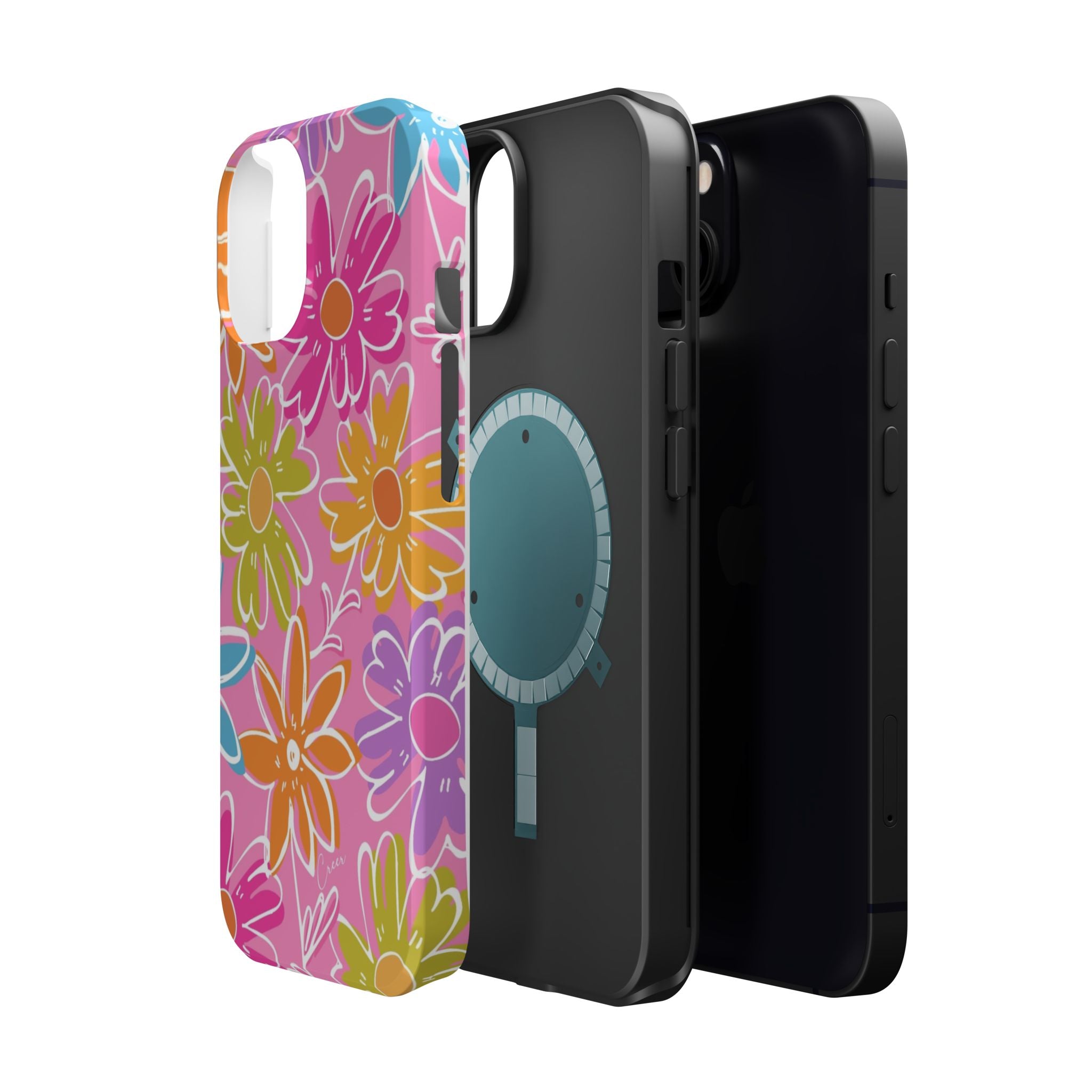 Flower Fiesta Impact-Resistant MagSafePhone Case