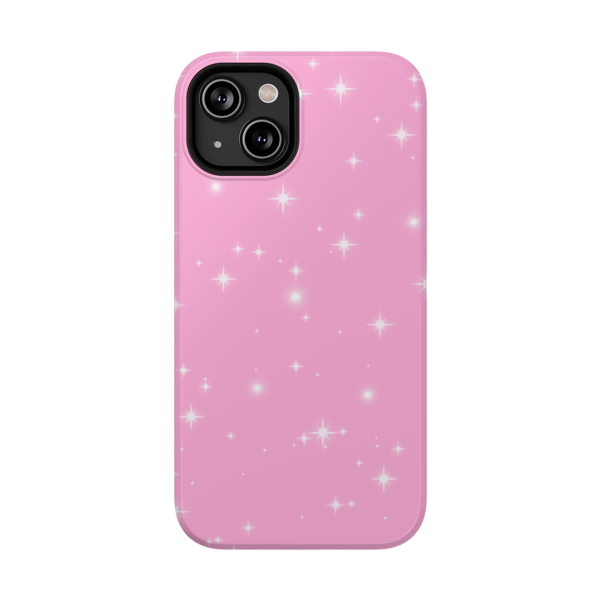Sparkling Pink Impact-Resistant MagSafe Phone Case