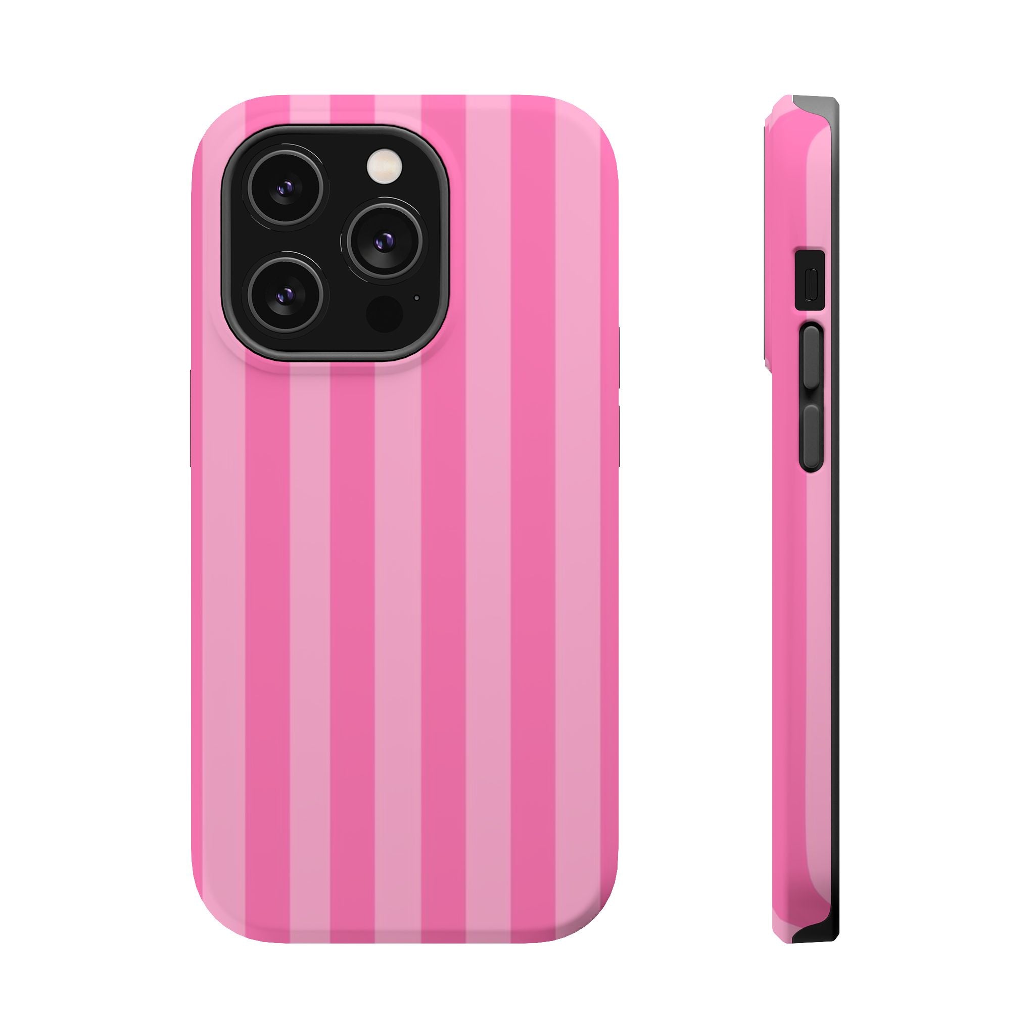 Pretty In Stripes Impact-Resistant MagSafe Phone Case