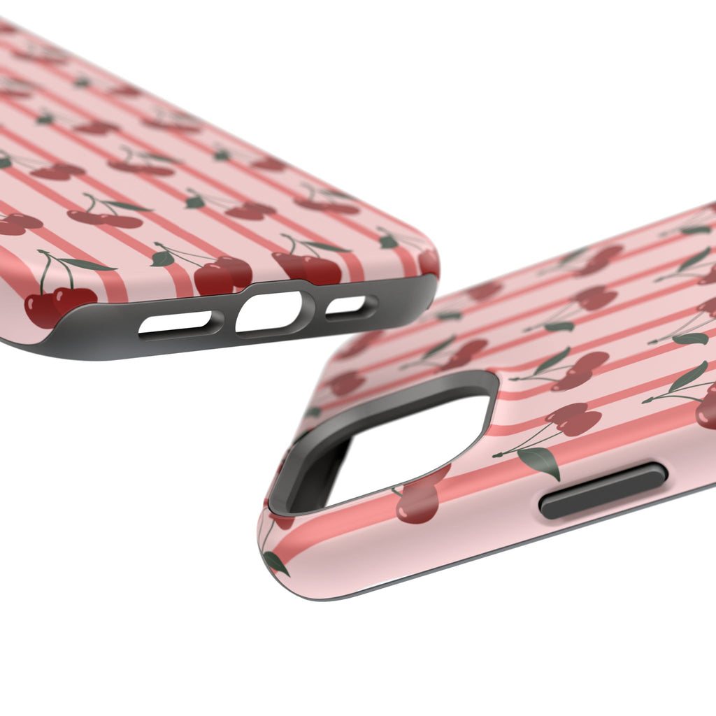 Cherry Kiss MagSafe Impact-Resistant Case