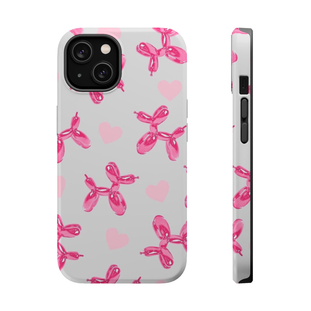 Balloon Charm Impact-Resistant MagSafe phone case