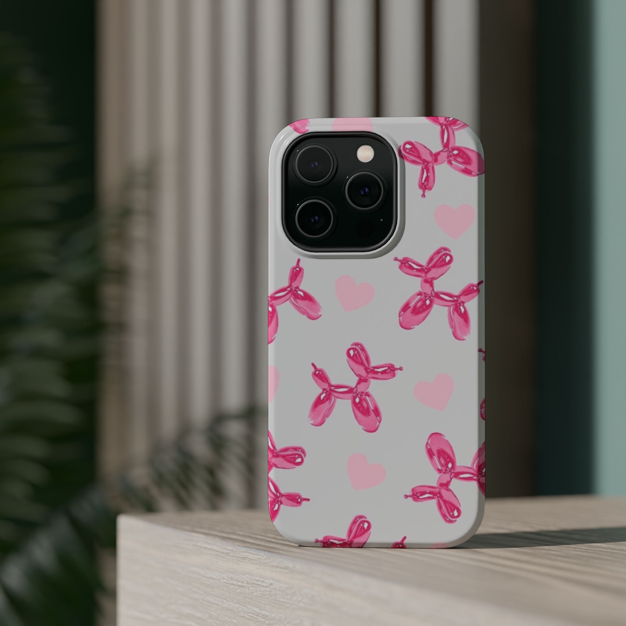 Balloon Charm Impact-Resistant MagSafe phone case