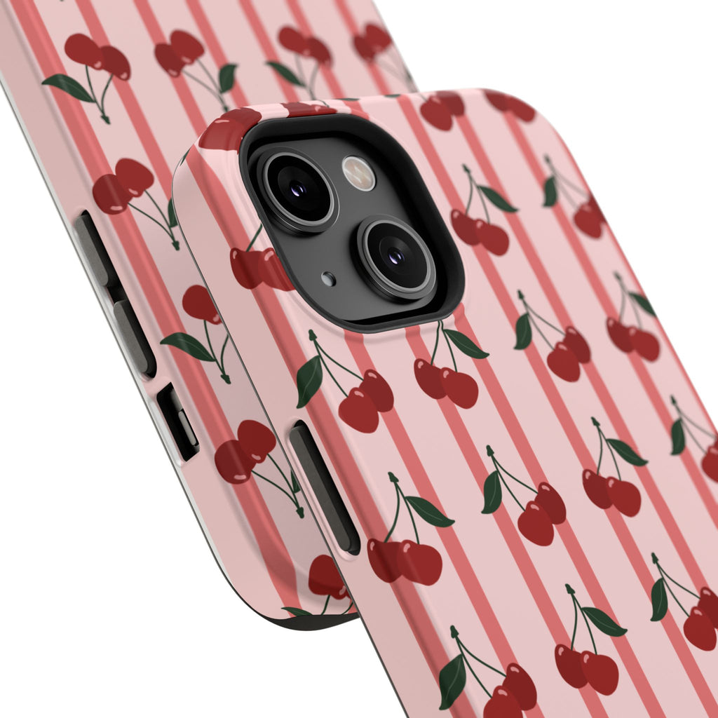 Cherry Kiss MagSafe Impact-Resistant Case