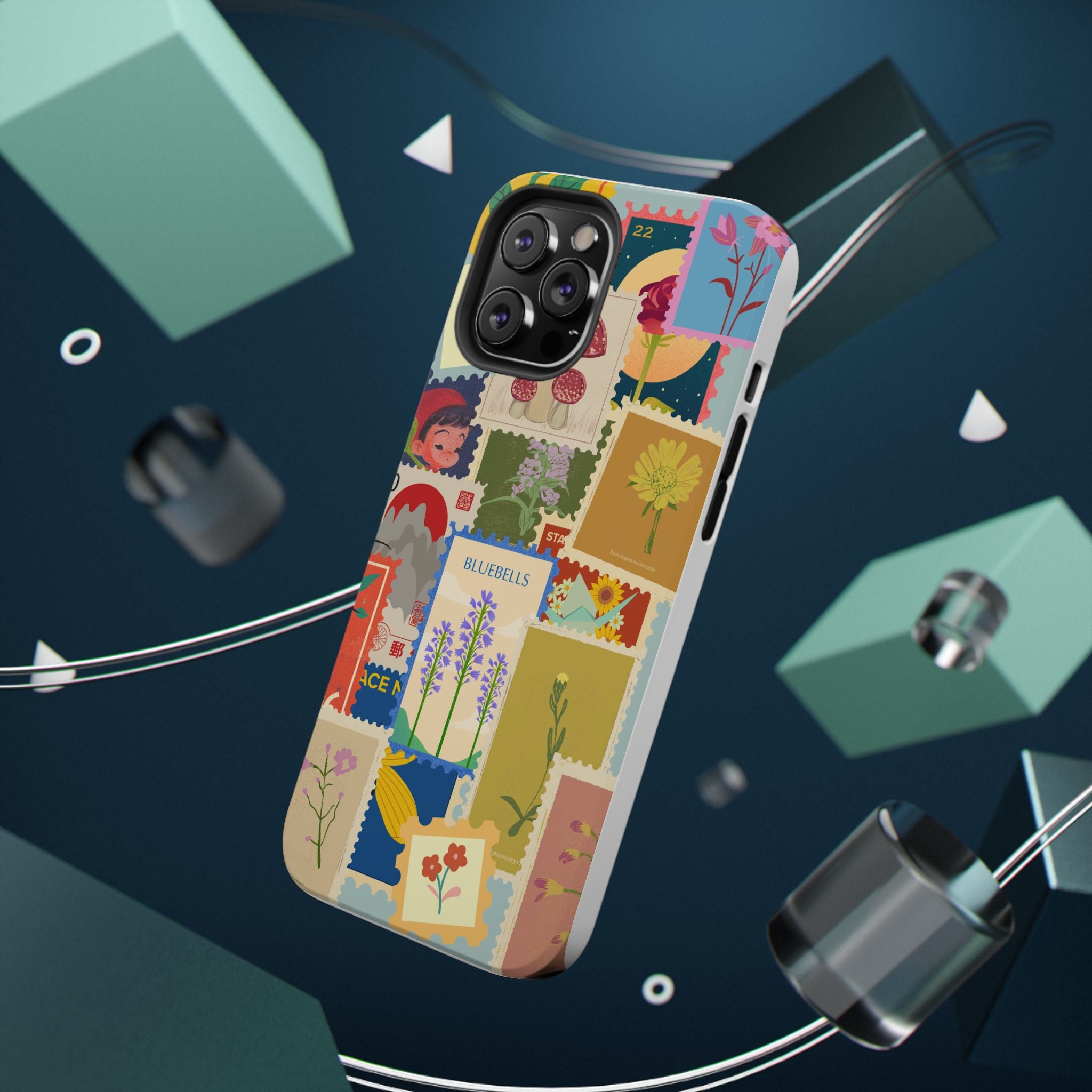Botanical Journey Impact-Resistant MagSafe Phone Case