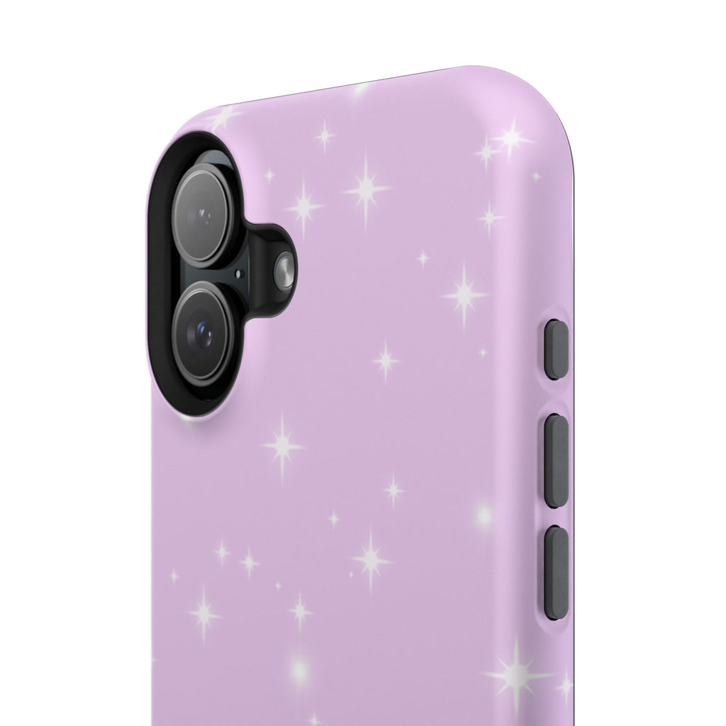 Sparkling Lilac Impact MagSafe Phone Case