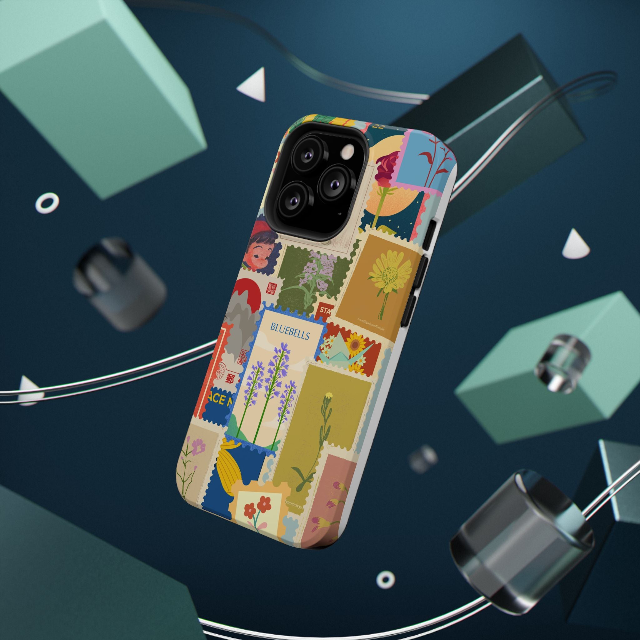 Botanical Journey Impact-Resistant MagSafe Phone Case