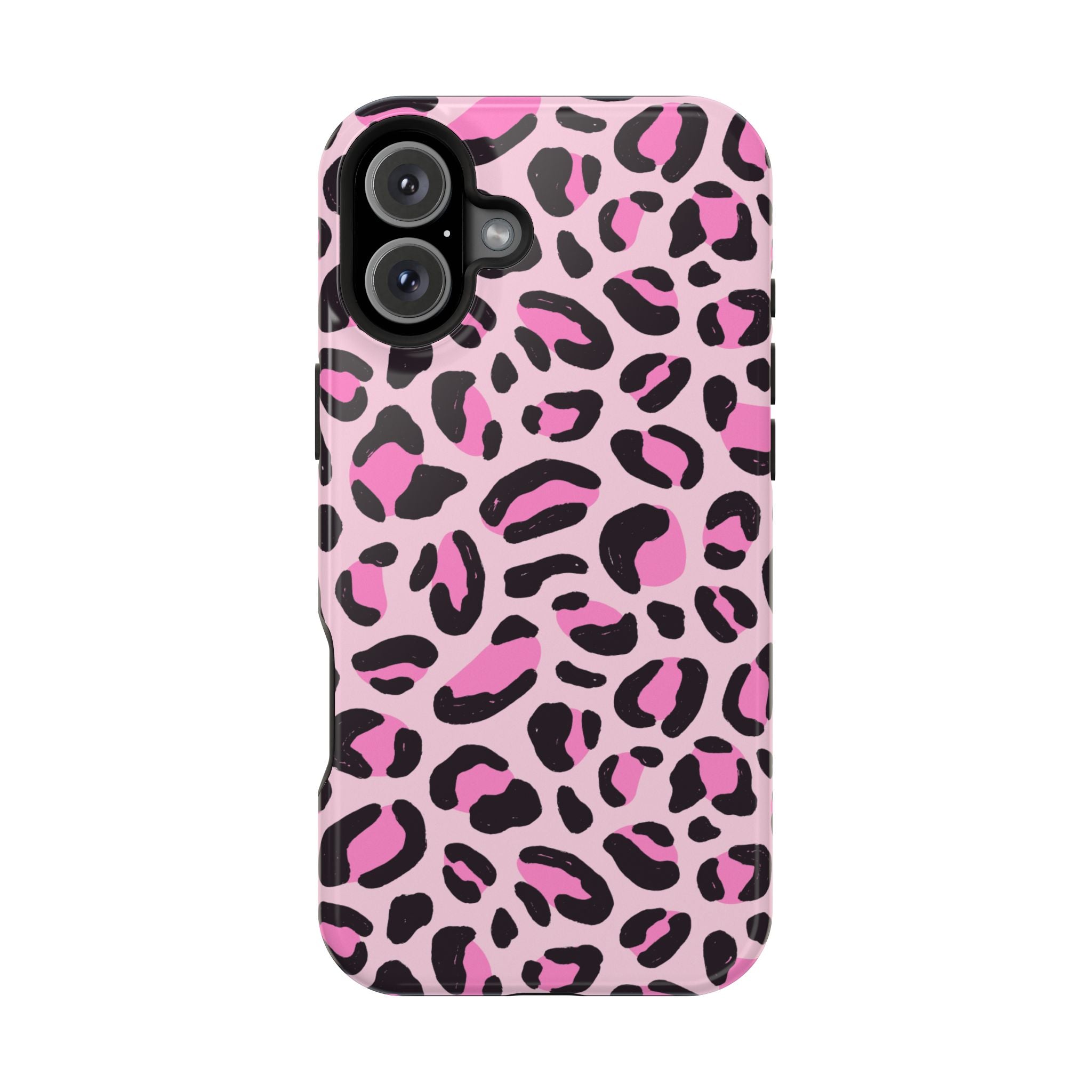 Pink Safari Impact-Resistant MagSafe Phone Case