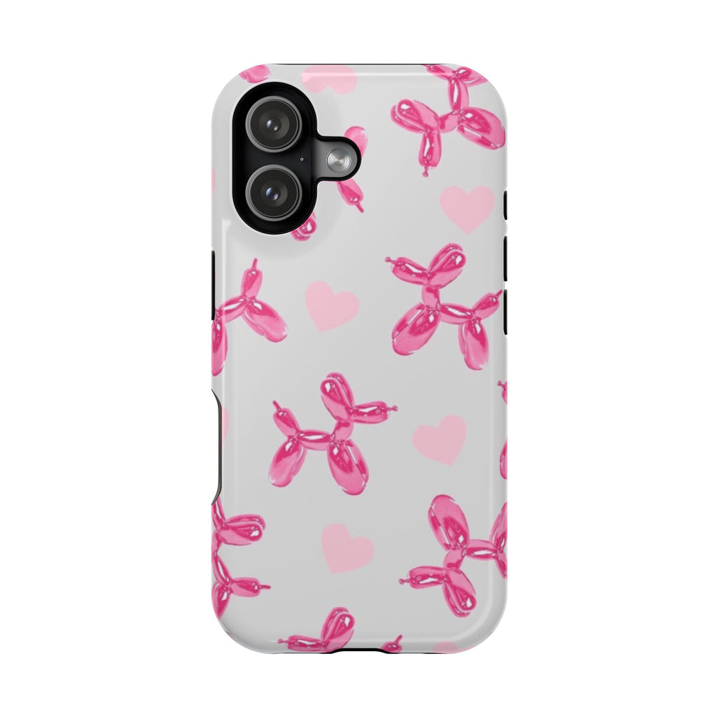 Balloon Charm Impact-Resistant MagSafe phone case