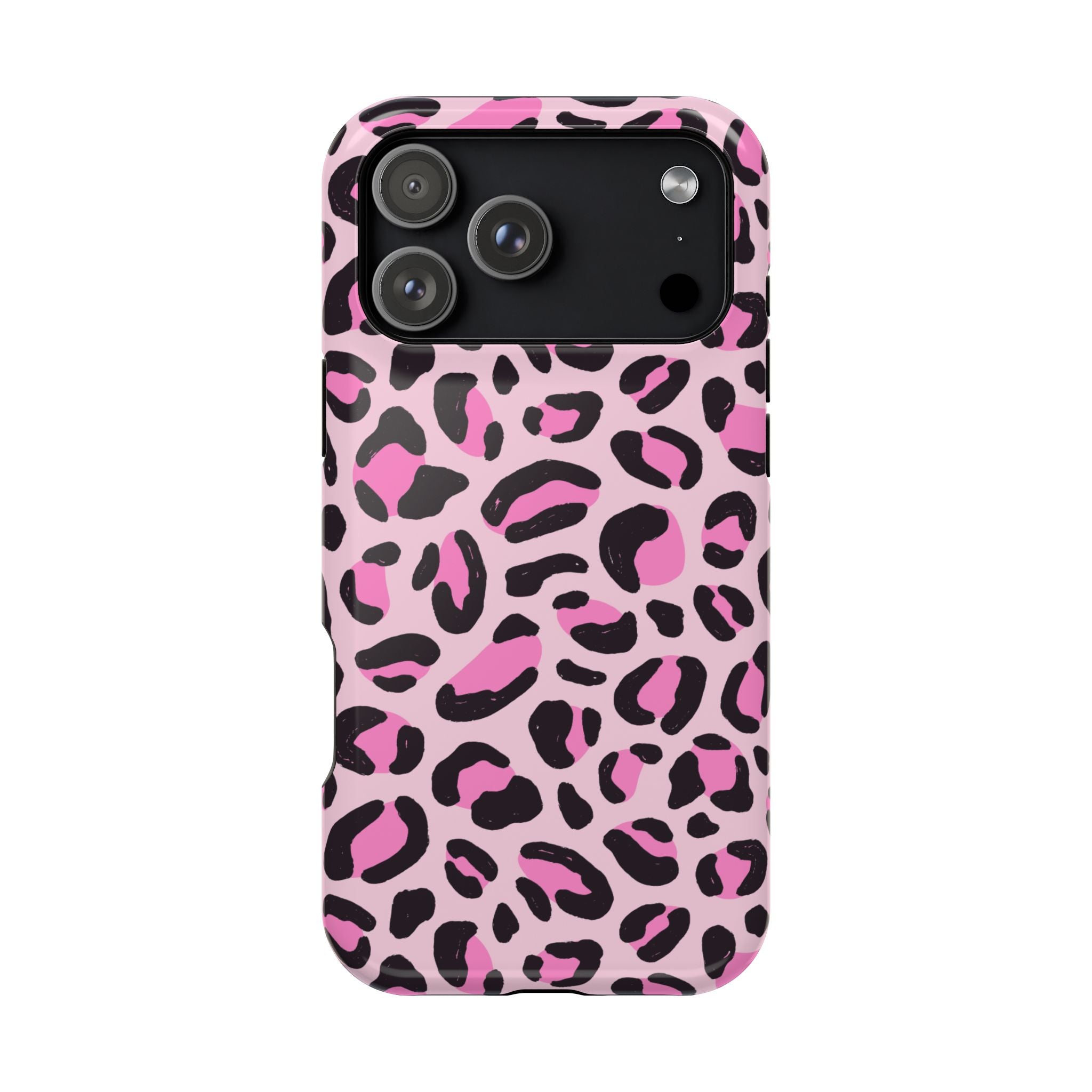 Pink Safari Impact-Resistant MagSafe Phone Case