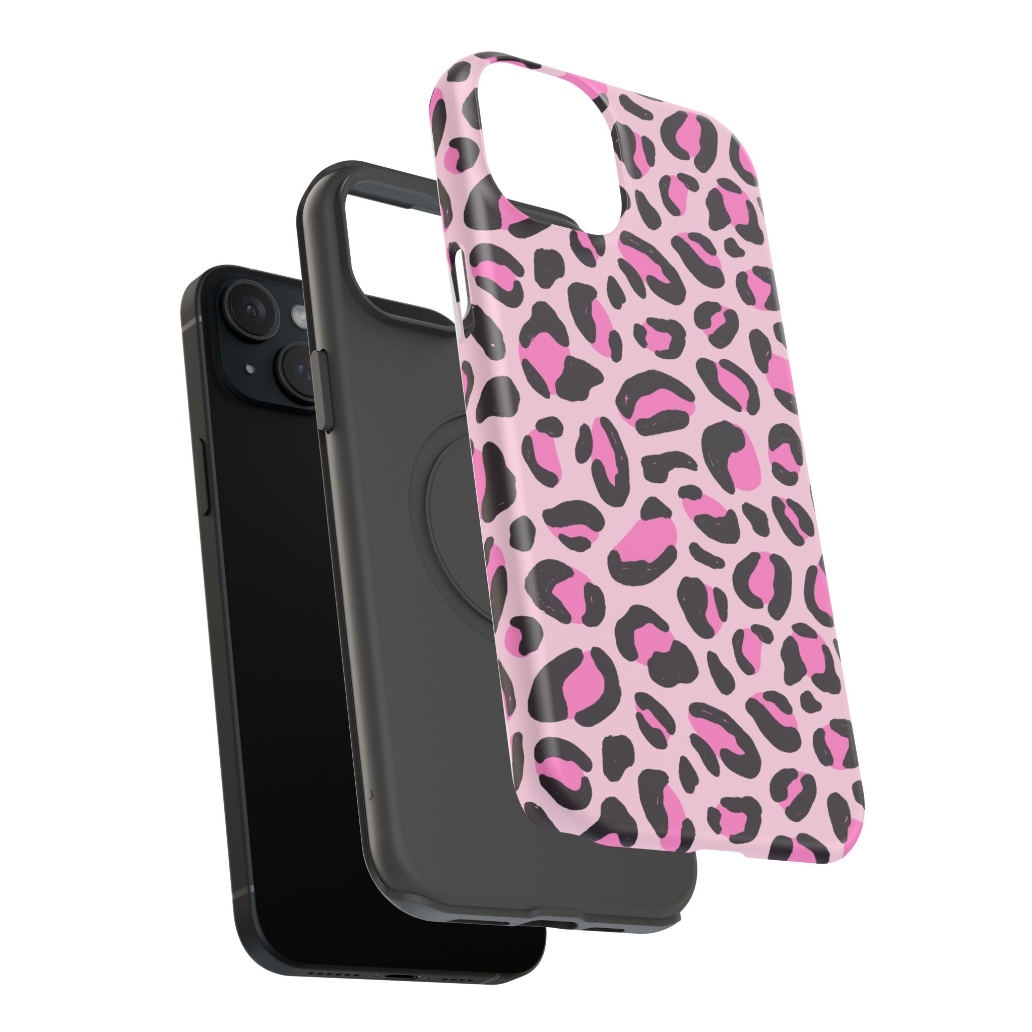 Pink Safari Impact-Resistant MagSafe Phone Case